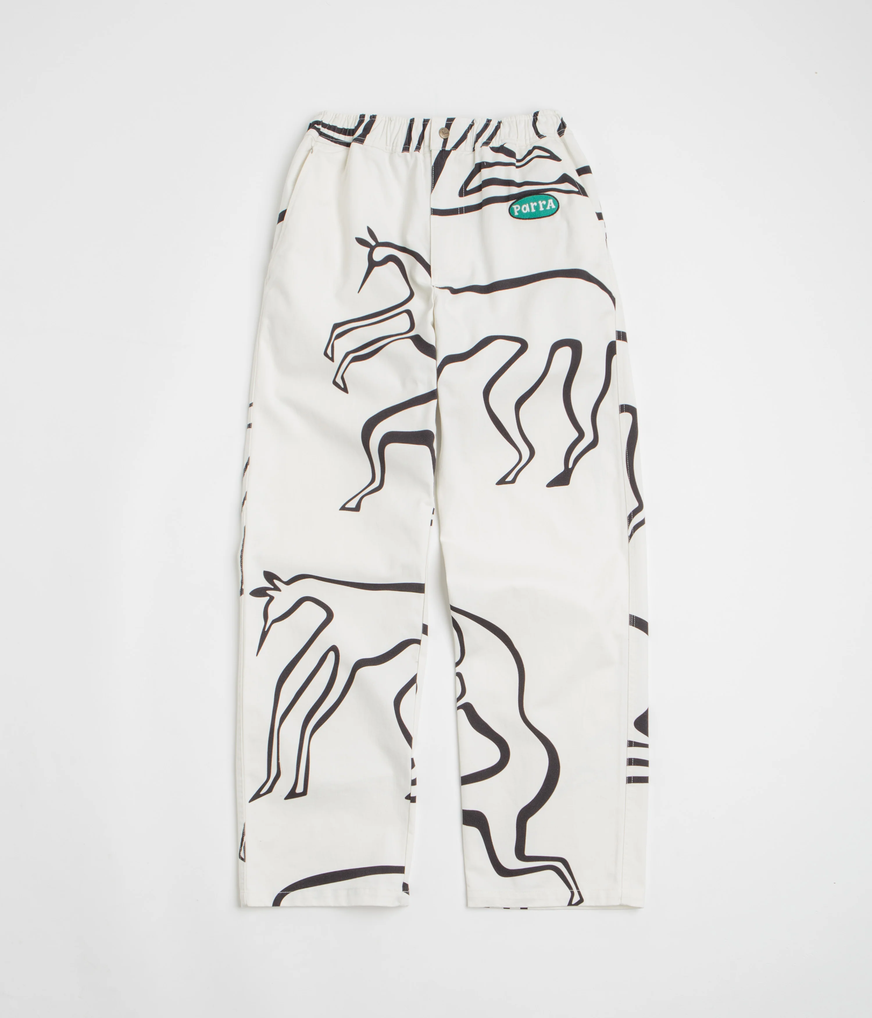 by Parra Yoga Walks Pants - White