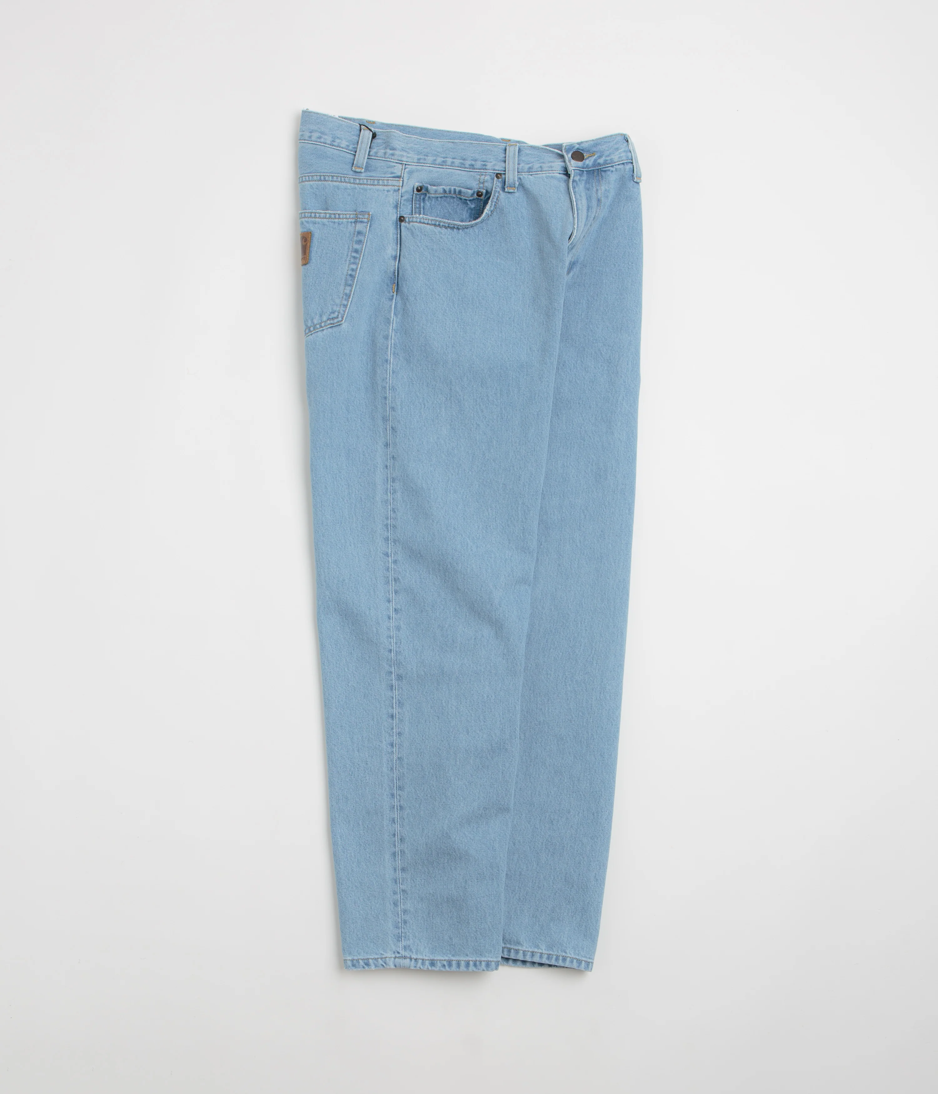 Carhartt Aaron Pants - Stone Bleached Blue - Image 2
