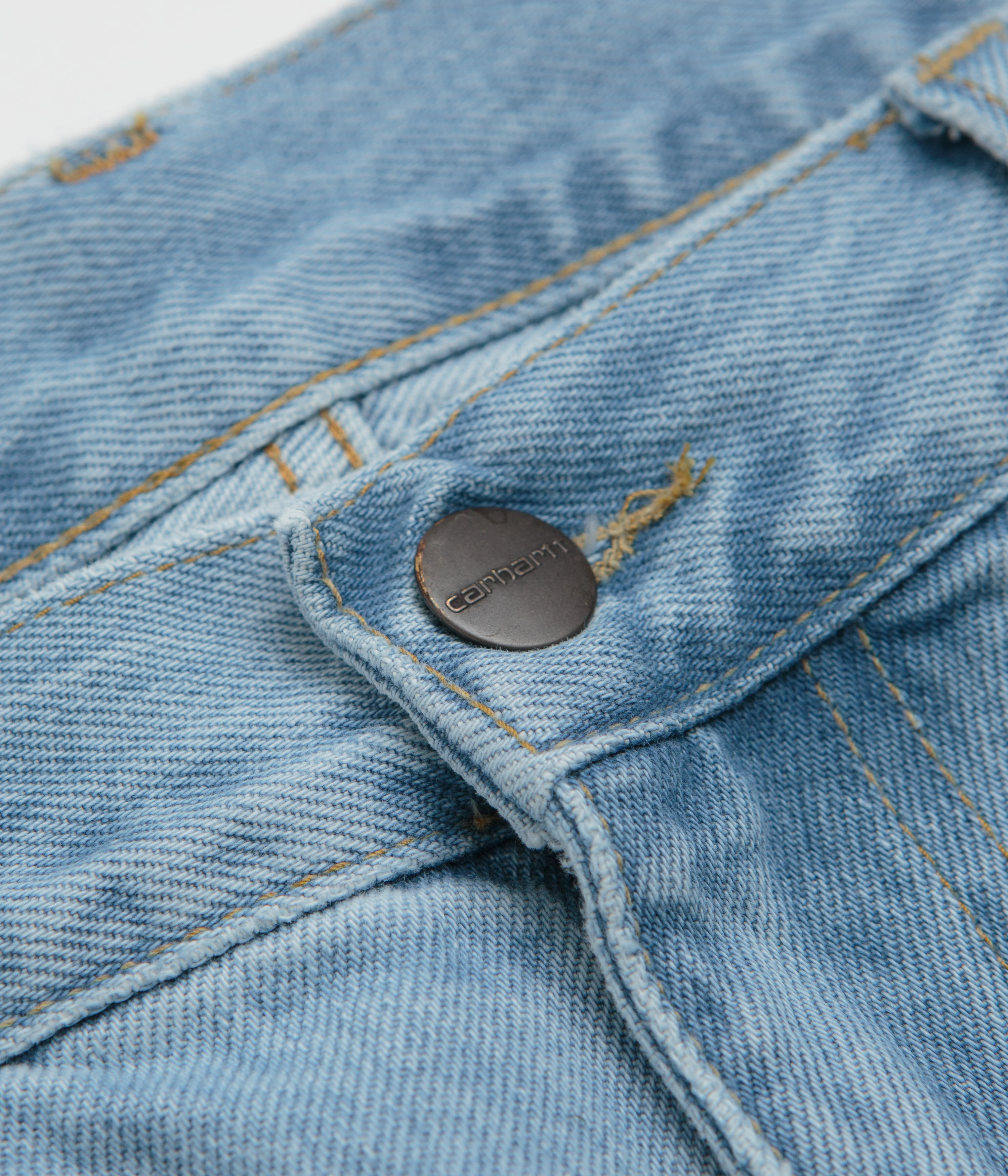 Carhartt Aaron Pants - Stone Bleached Blue - Image 7