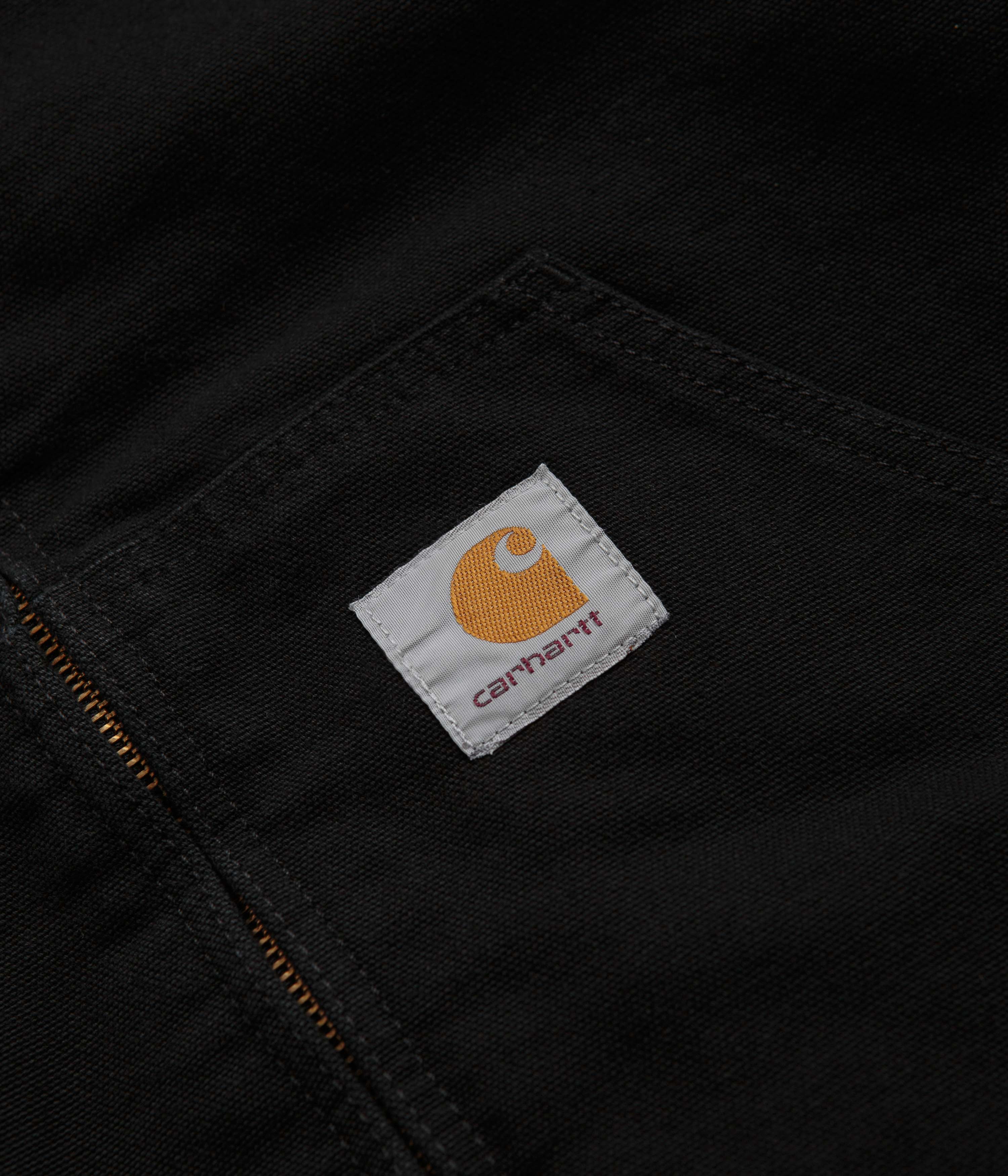 Carhartt Active Jacket - Black / Aged Canvas - Image 4