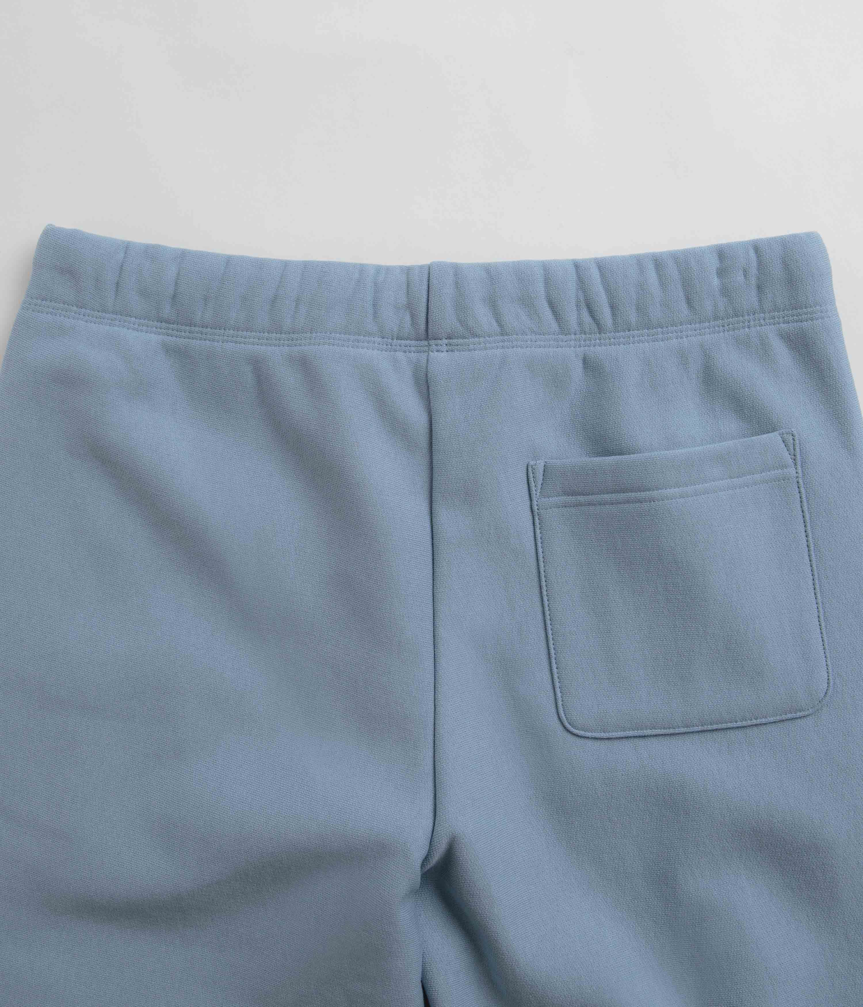 Carhartt American Script Sweat Shorts - Frosted Blue - Image 5