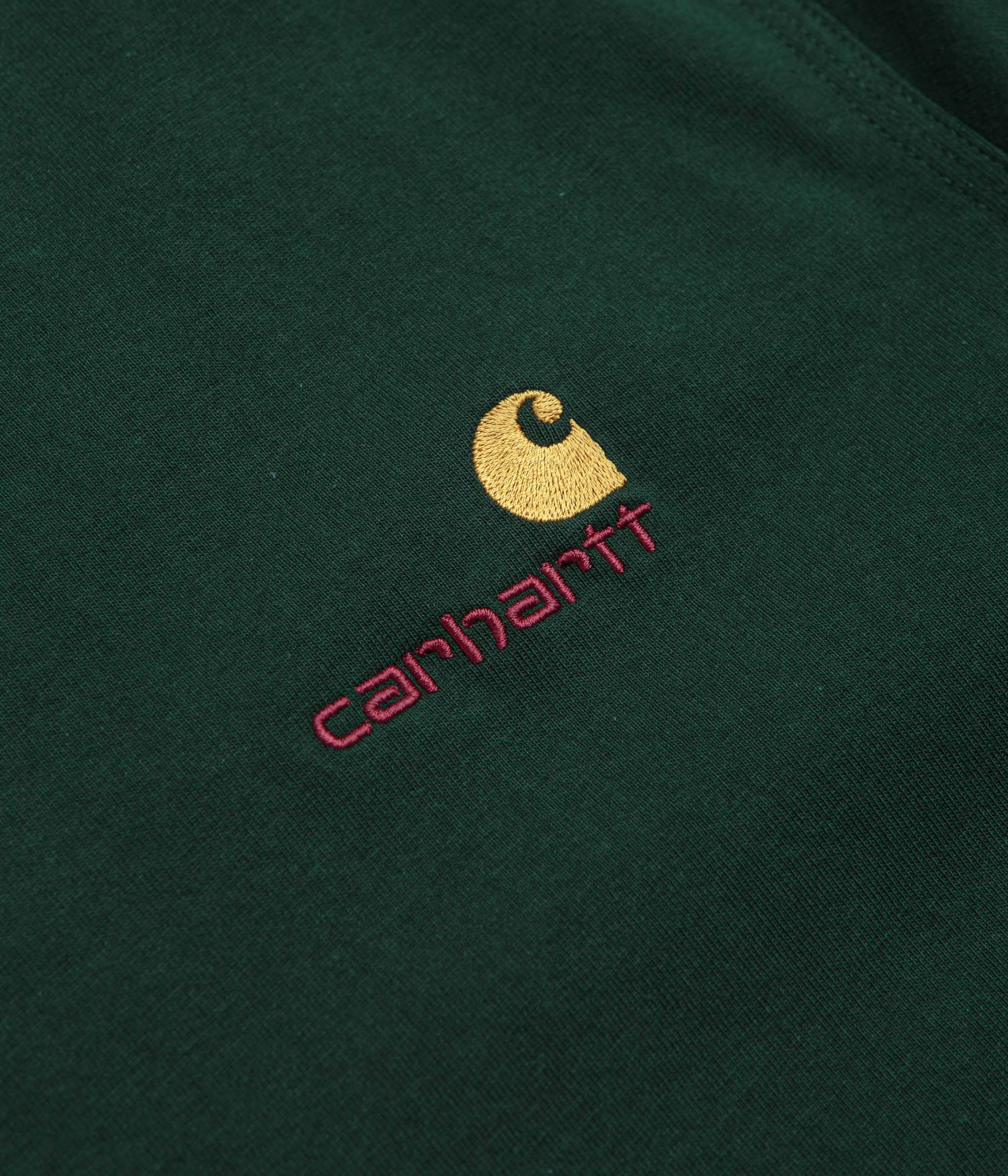 Carhartt American Script T-Shirt - Conifer - Image 3