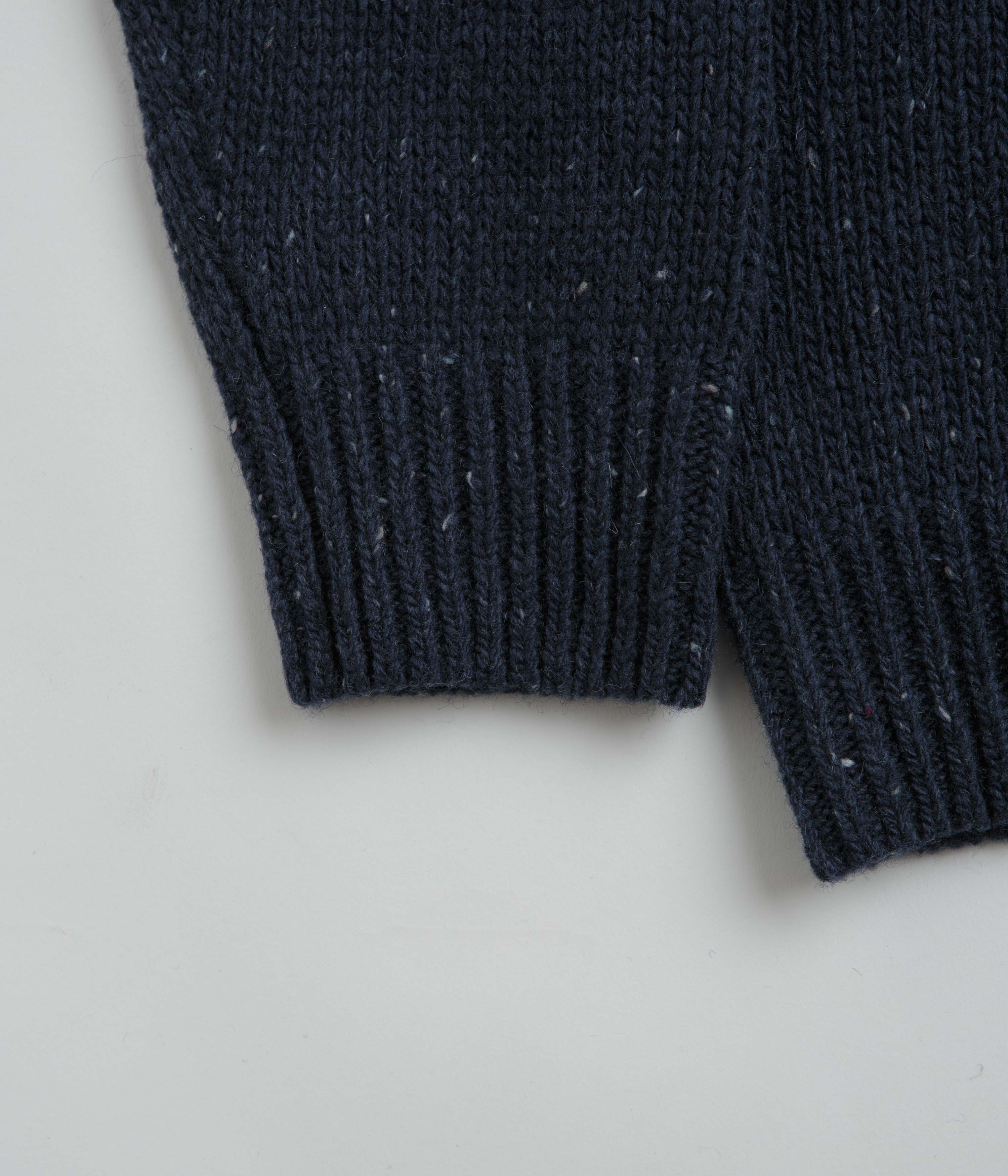 Carhartt Anglistic Crewneck Sweatshirt - Speckled Air Force Blue - Image 4