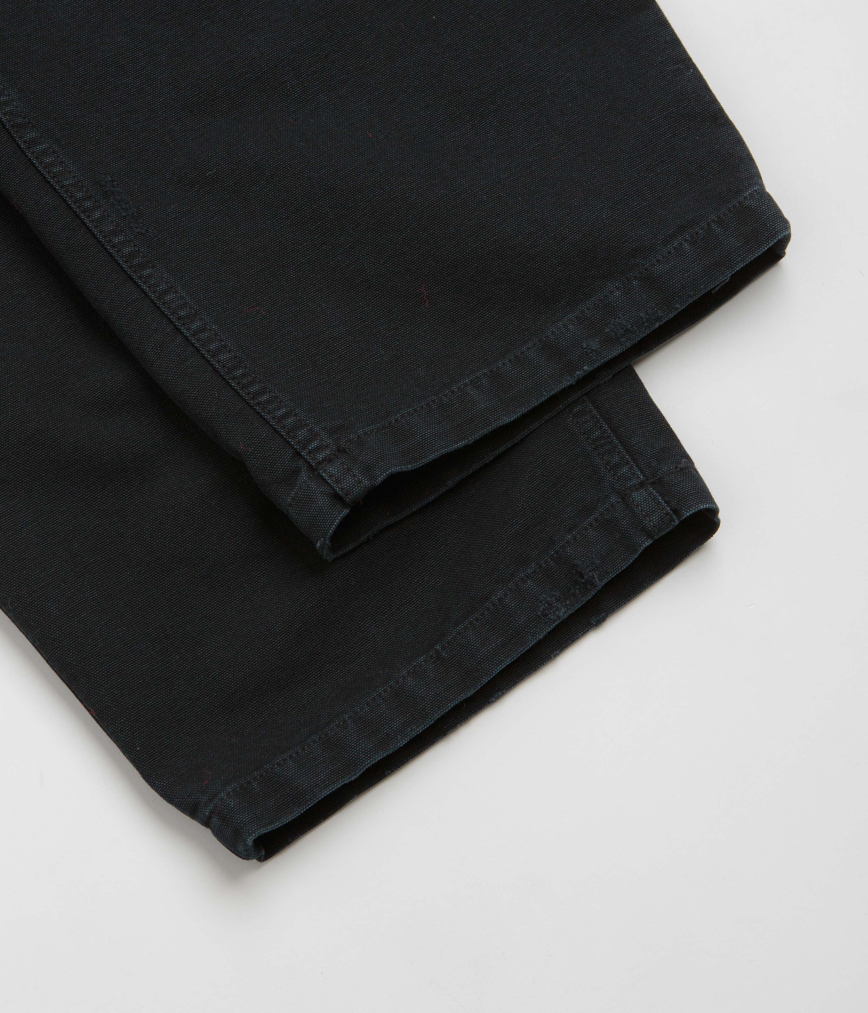 Carhartt Brandon Canvas Pants - Black Grind Wash - Image 9