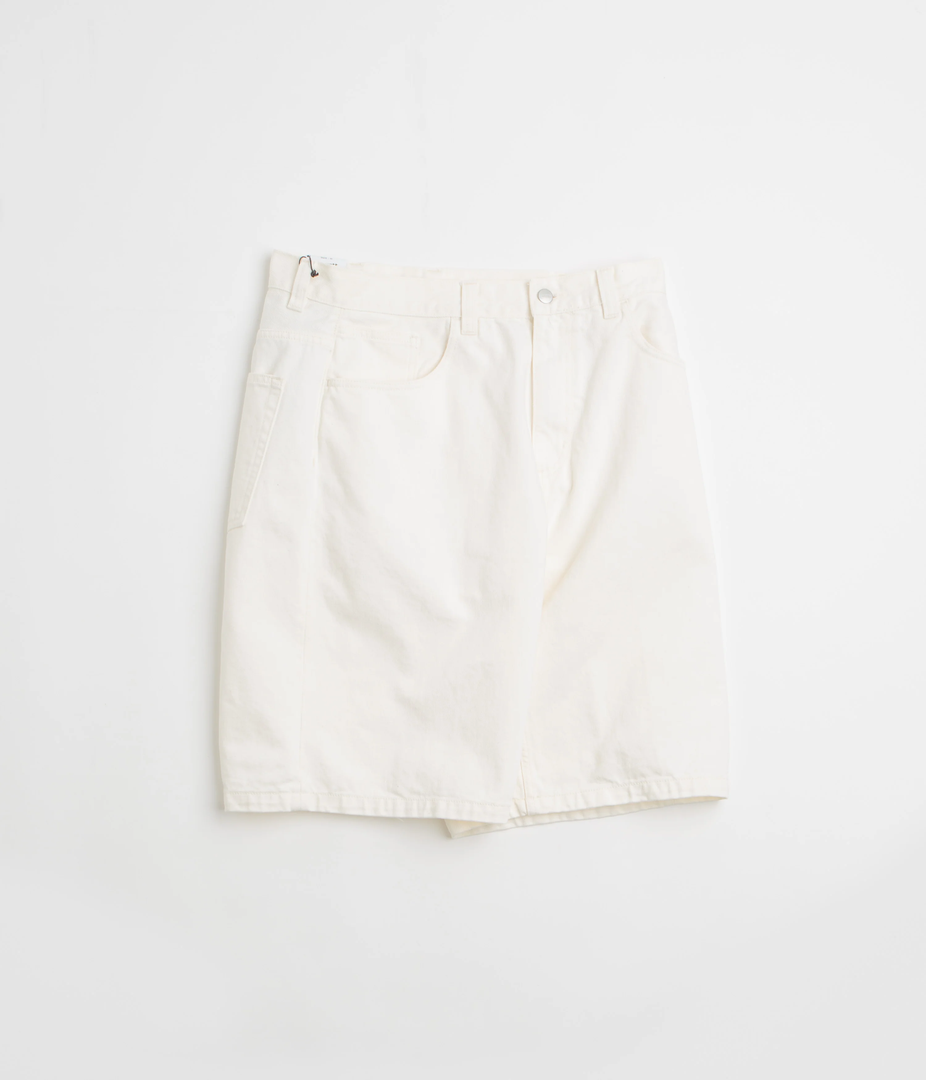 Carhartt Brandon Shorts - White Rinsed - Image 2