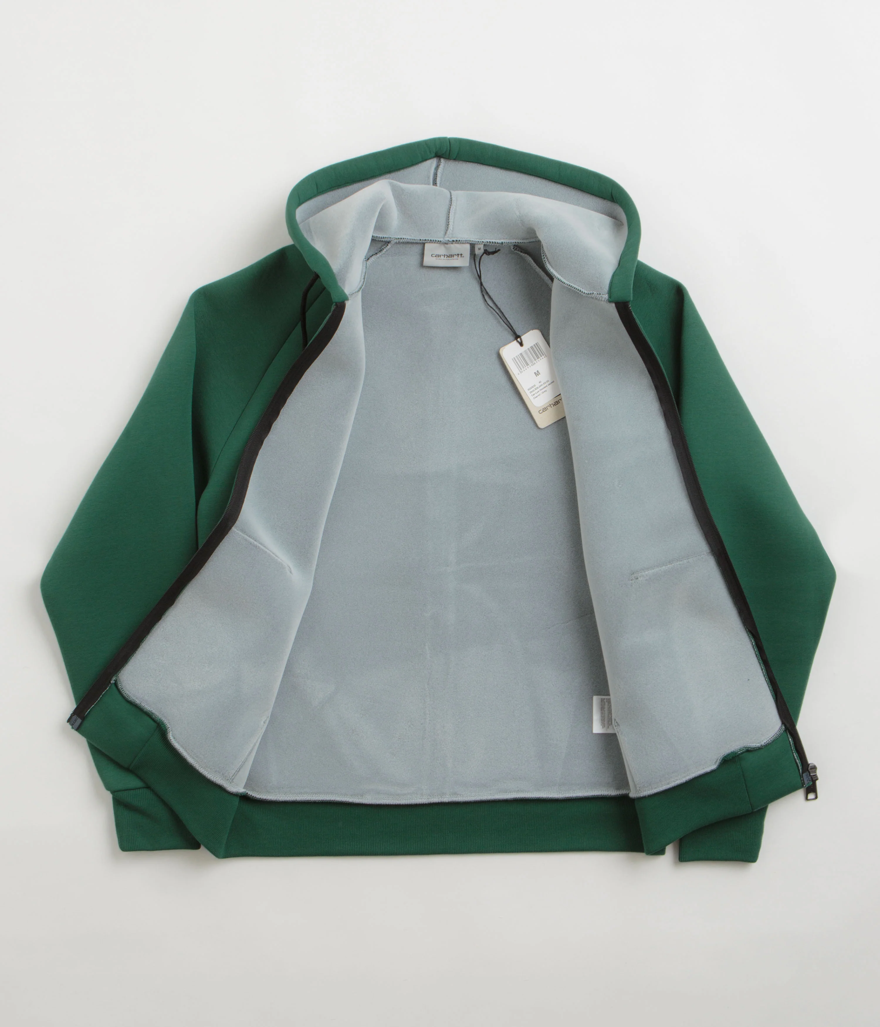 Carhartt Car-Lux Hooded Jacket - Chervil / Grey - Image 2
