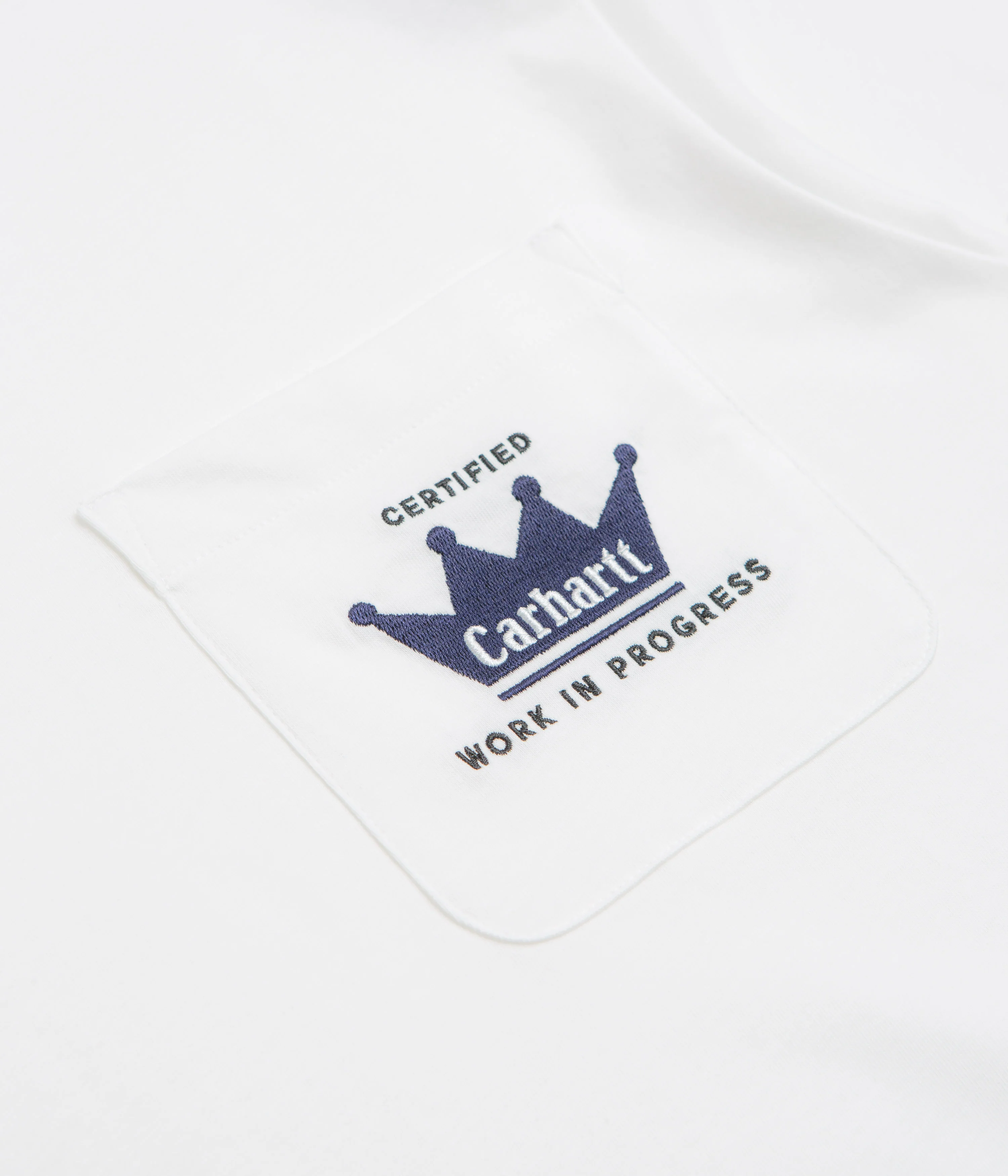 Carhartt Crown Pocket T-Shirt - White - Image 3