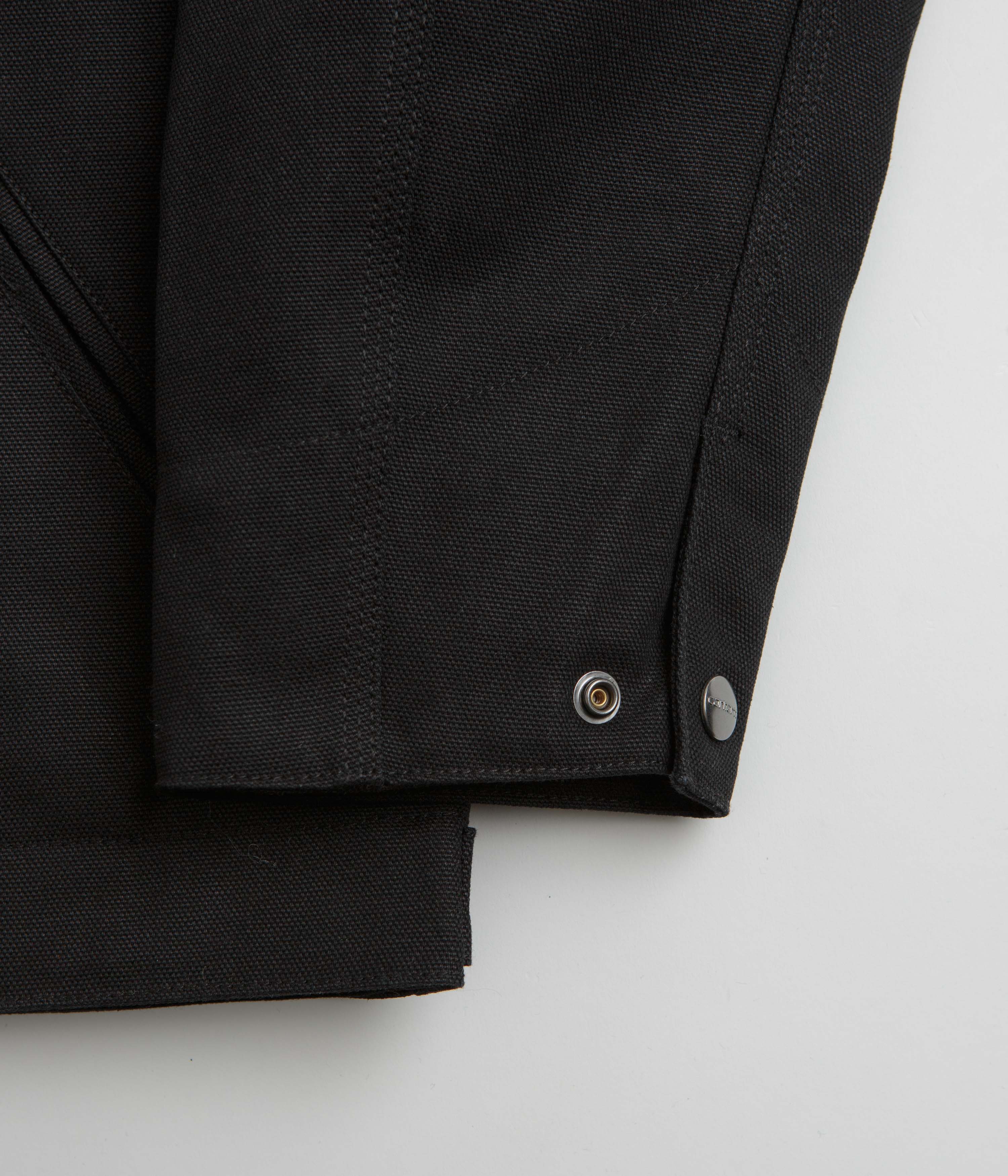 Carhartt Detroit Jacket - Black / Black Rigid - Image 8