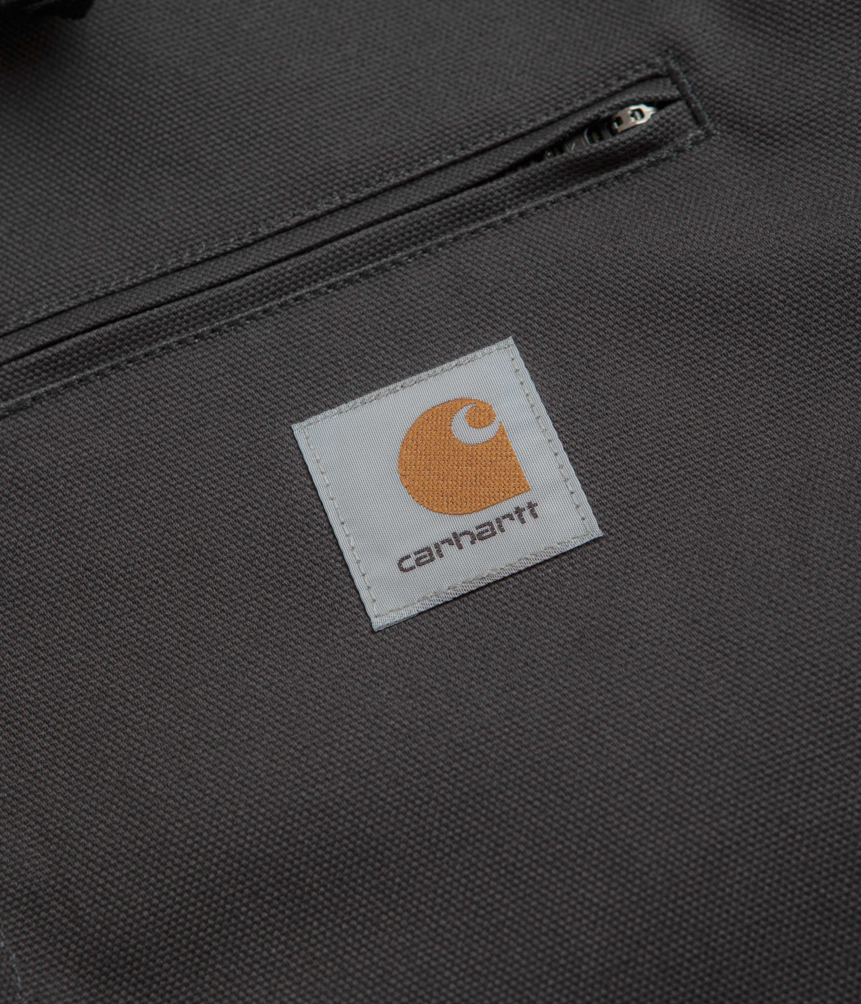 Carhartt Detroit Jacket - Graphite / Black Rigid - Image 4
