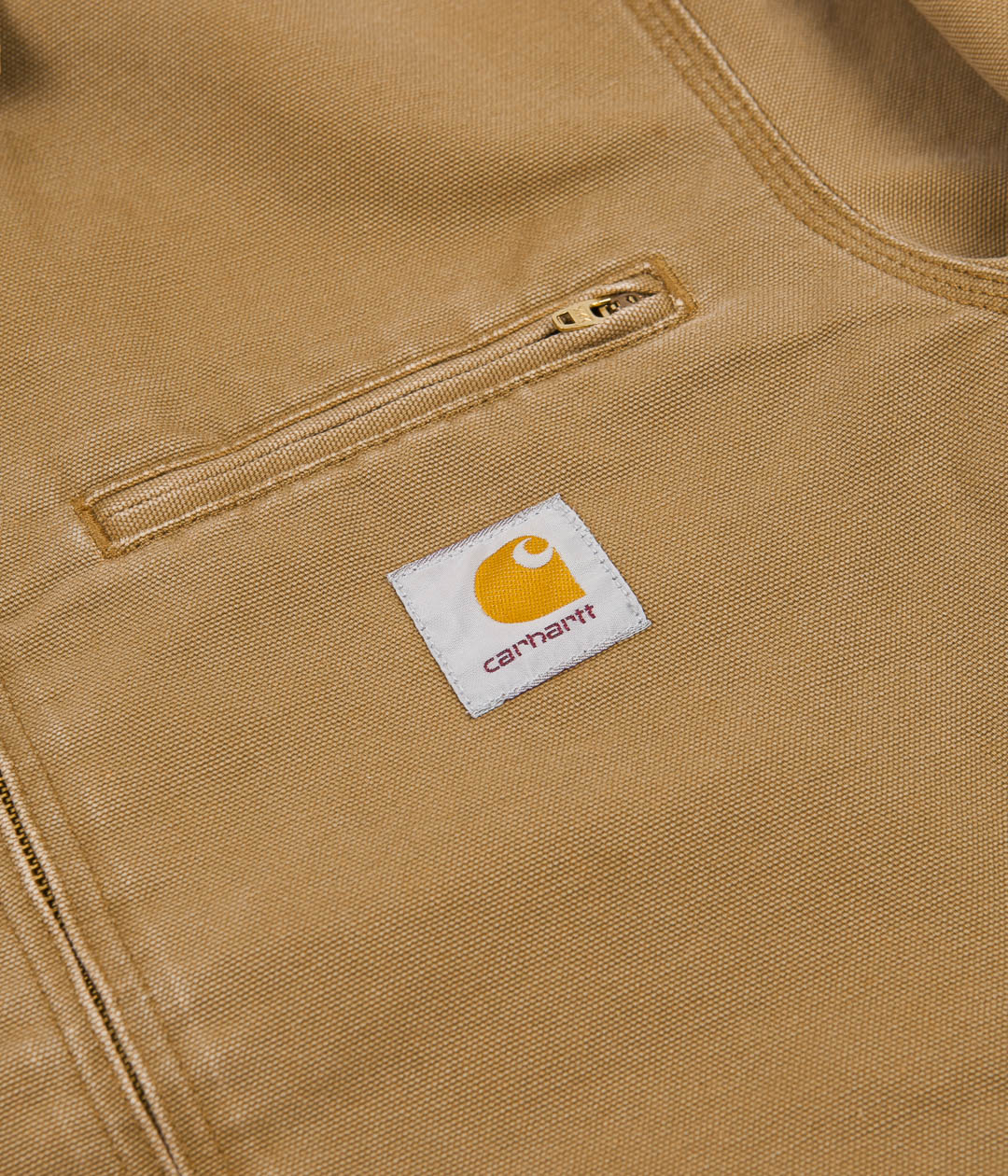 Carhartt Detroit (Summer) Jacket - Hamilton Brown (Aged Canvas) - Image 2