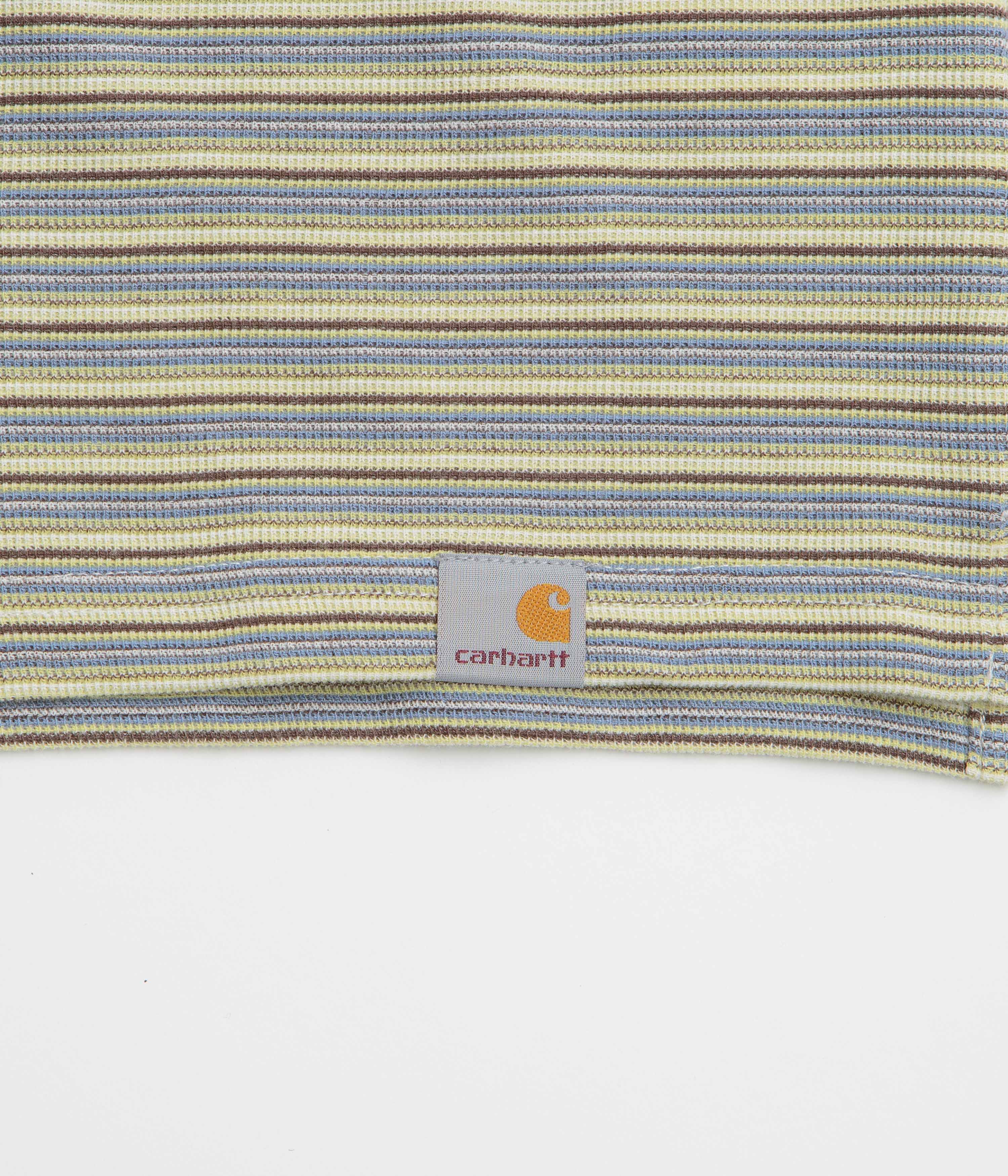 Carhartt Dion Polo Shirt - Dion Stripe / Wax - Image 3