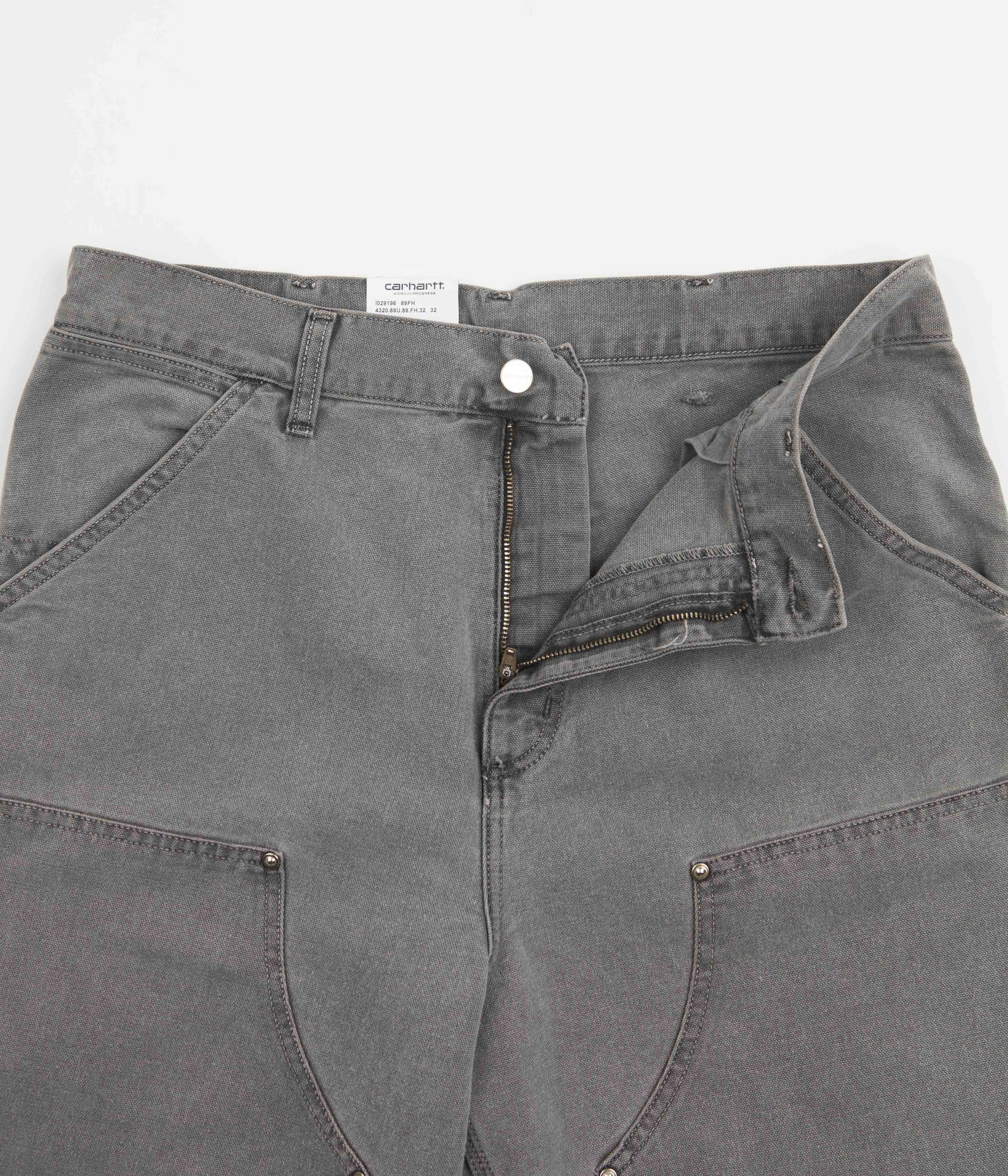 Carhartt Double Knee Pants - Faded Black - Image 5
