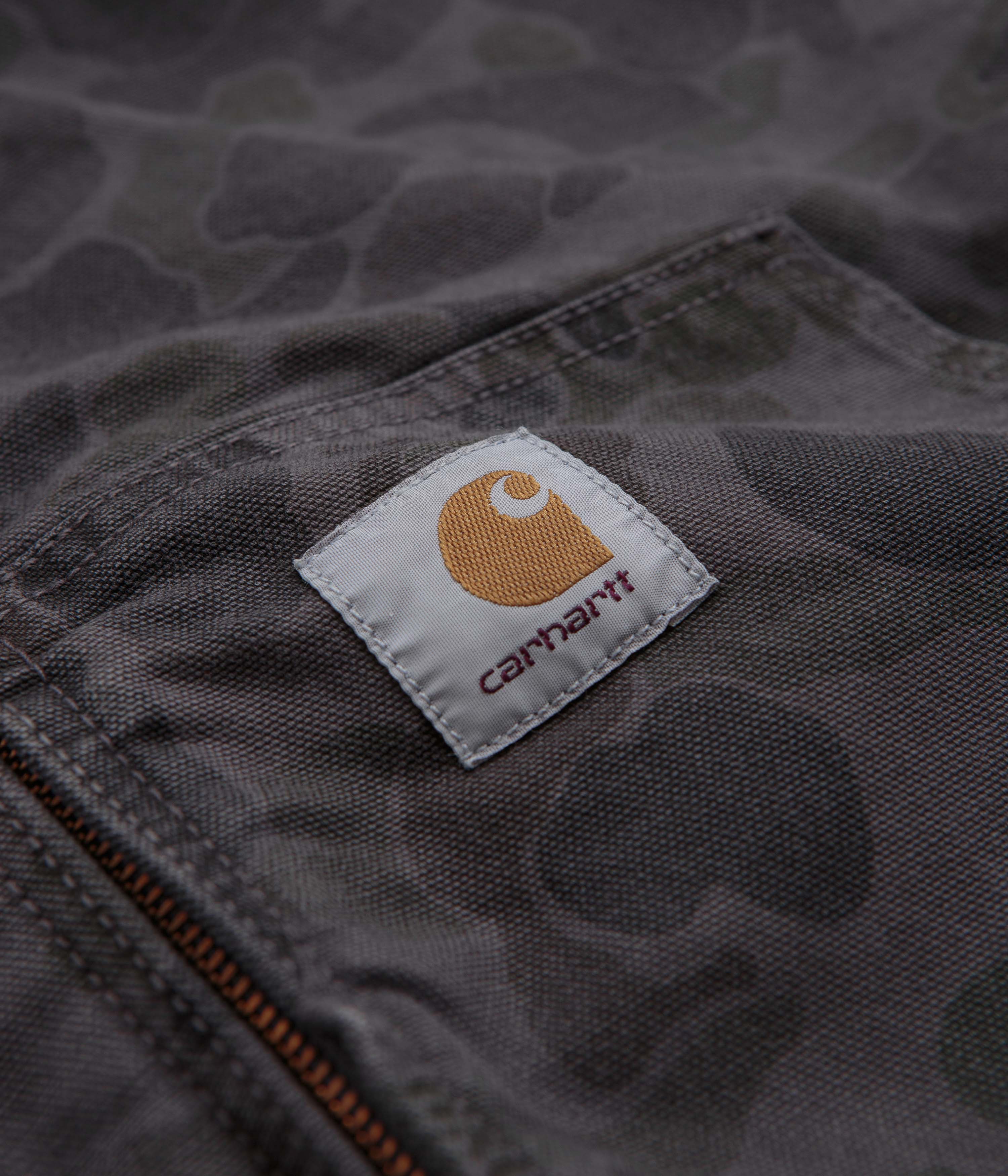 Carhartt Duck Active Jacket - Camo Duck / Green / Graphite - Image 10