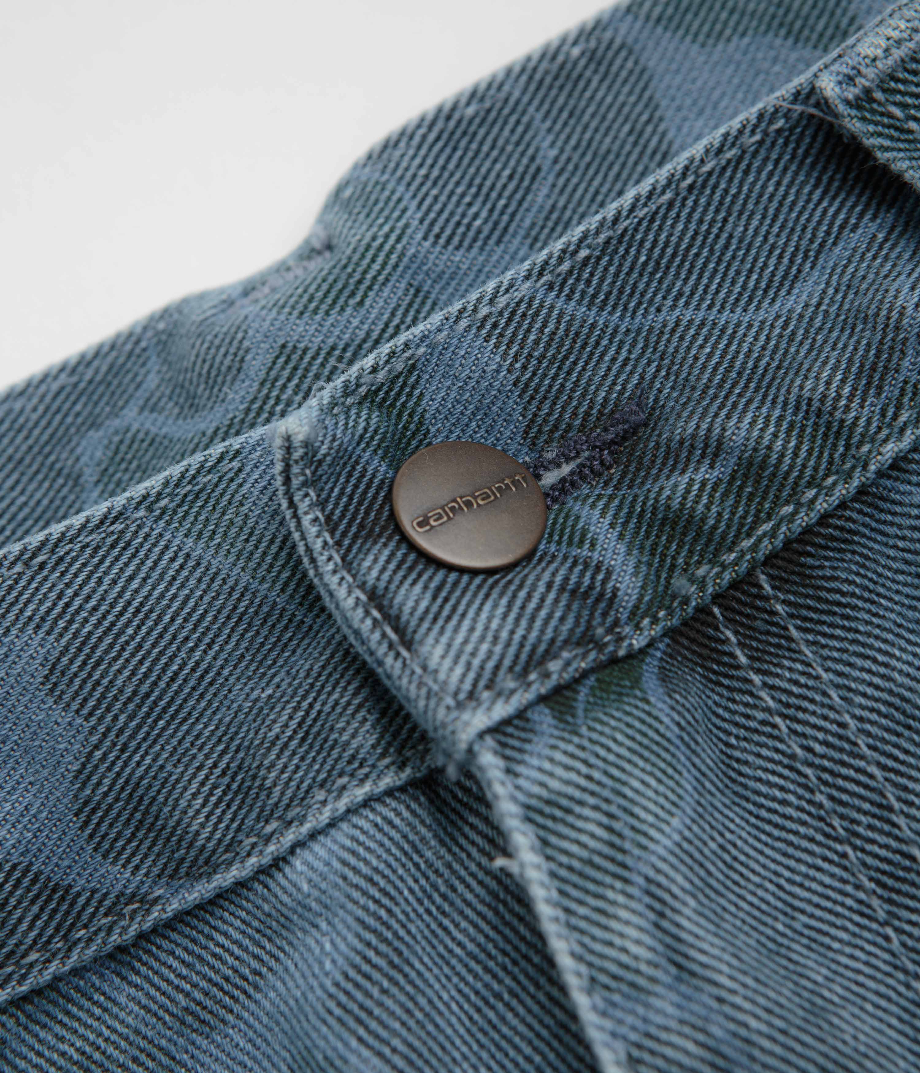 Carhartt Duck Landon Pants - Camo Duck / Blue Bleached - Image 4
