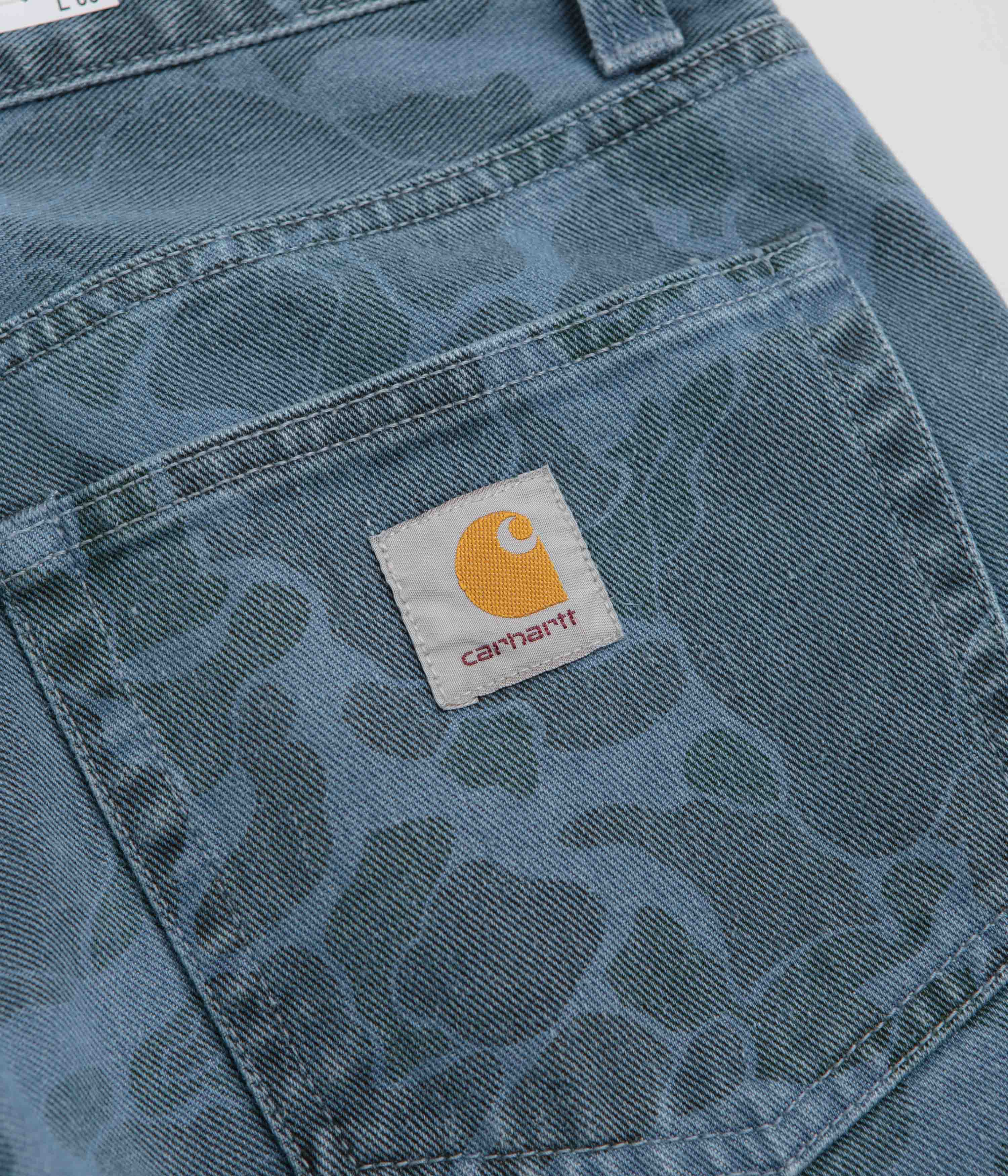 Carhartt Duck Landon Pants - Camo Duck / Blue Bleached - Image 8
