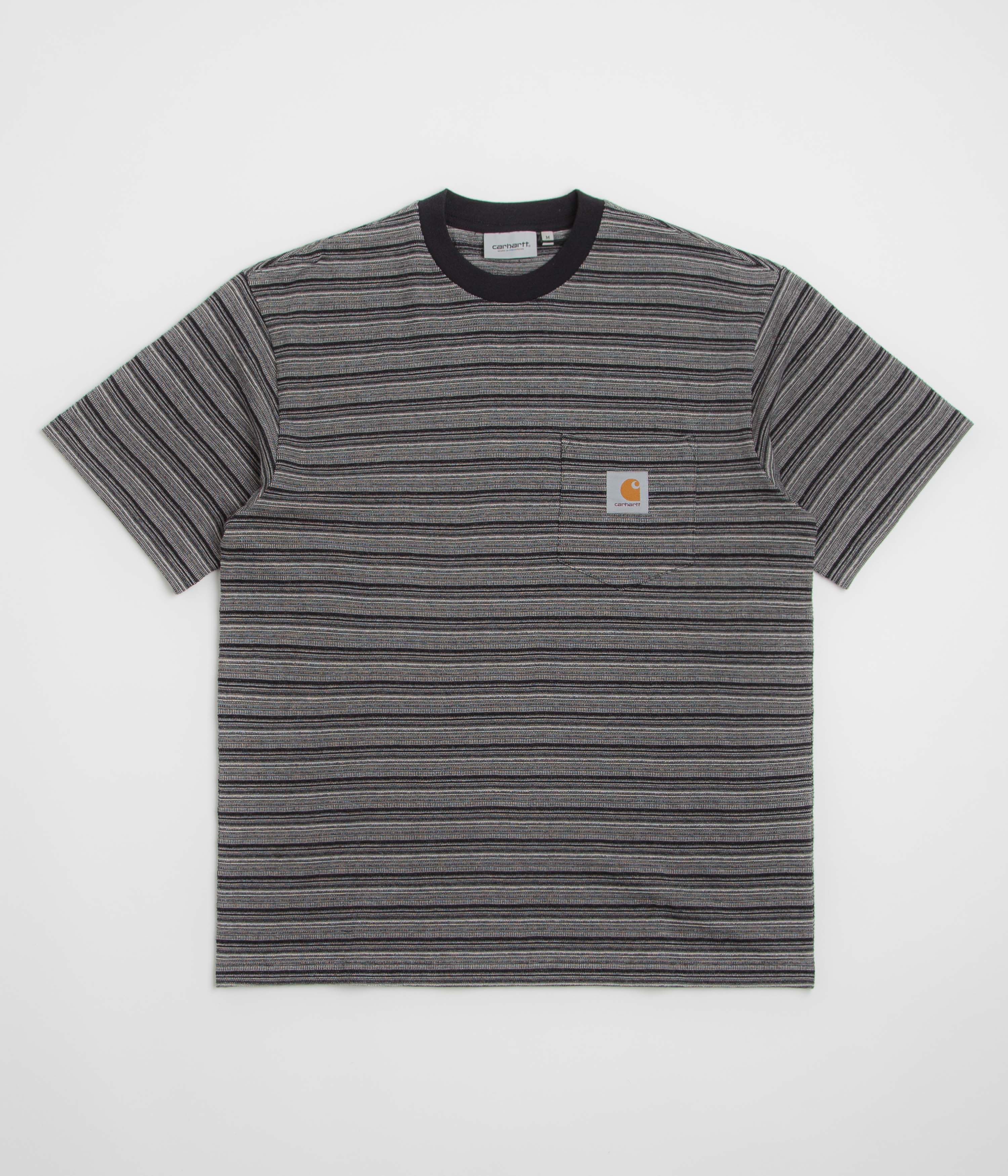 Carhartt Gellar Pocket T-Shirt - Gellar Stripe / Black