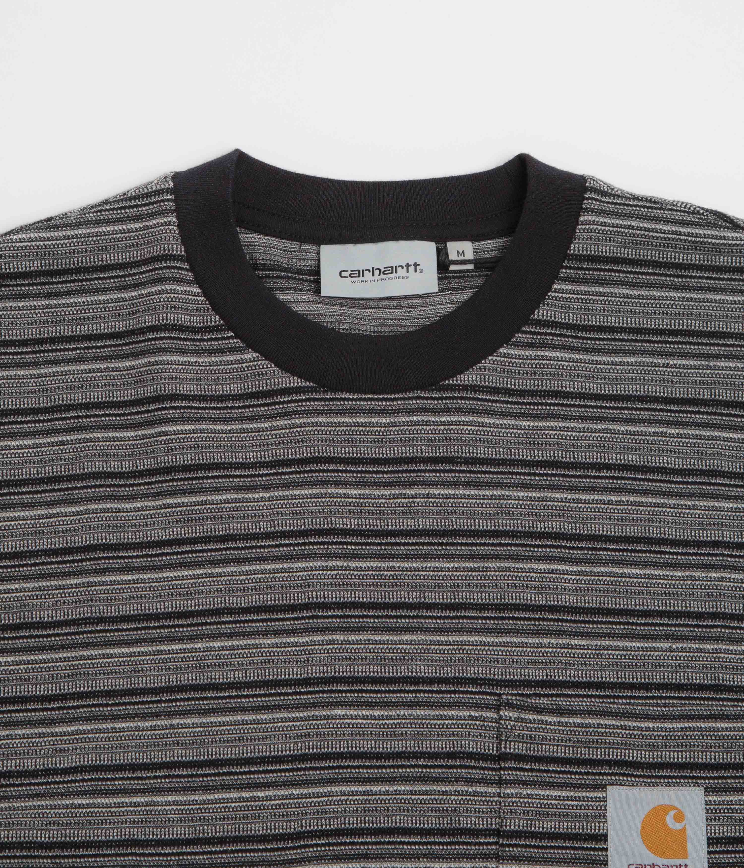 Carhartt Gellar Pocket T-Shirt - Gellar Stripe / Black - Image 2