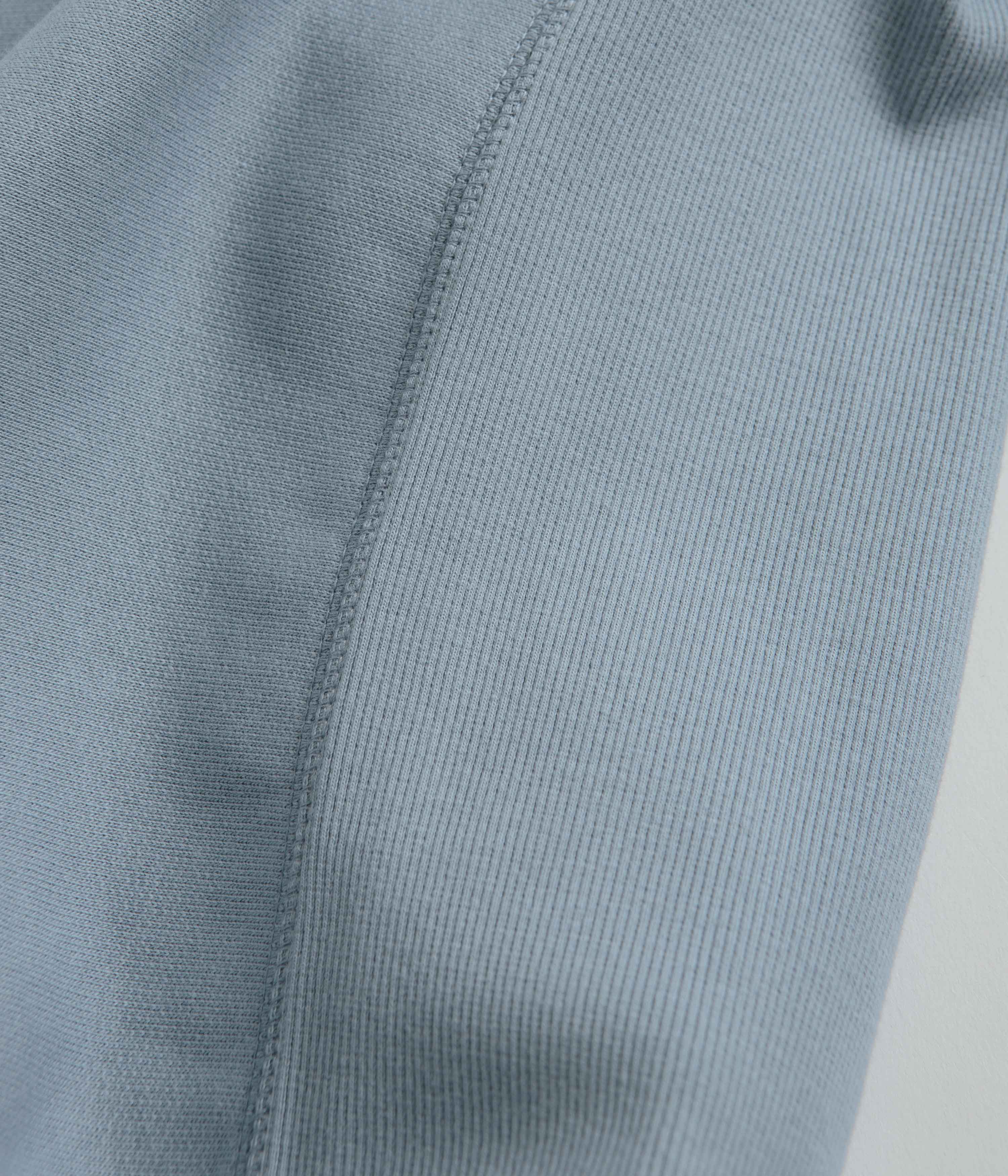 Carhartt Half Zip American Script Sweatshirt - Frosted Blue - Image 4