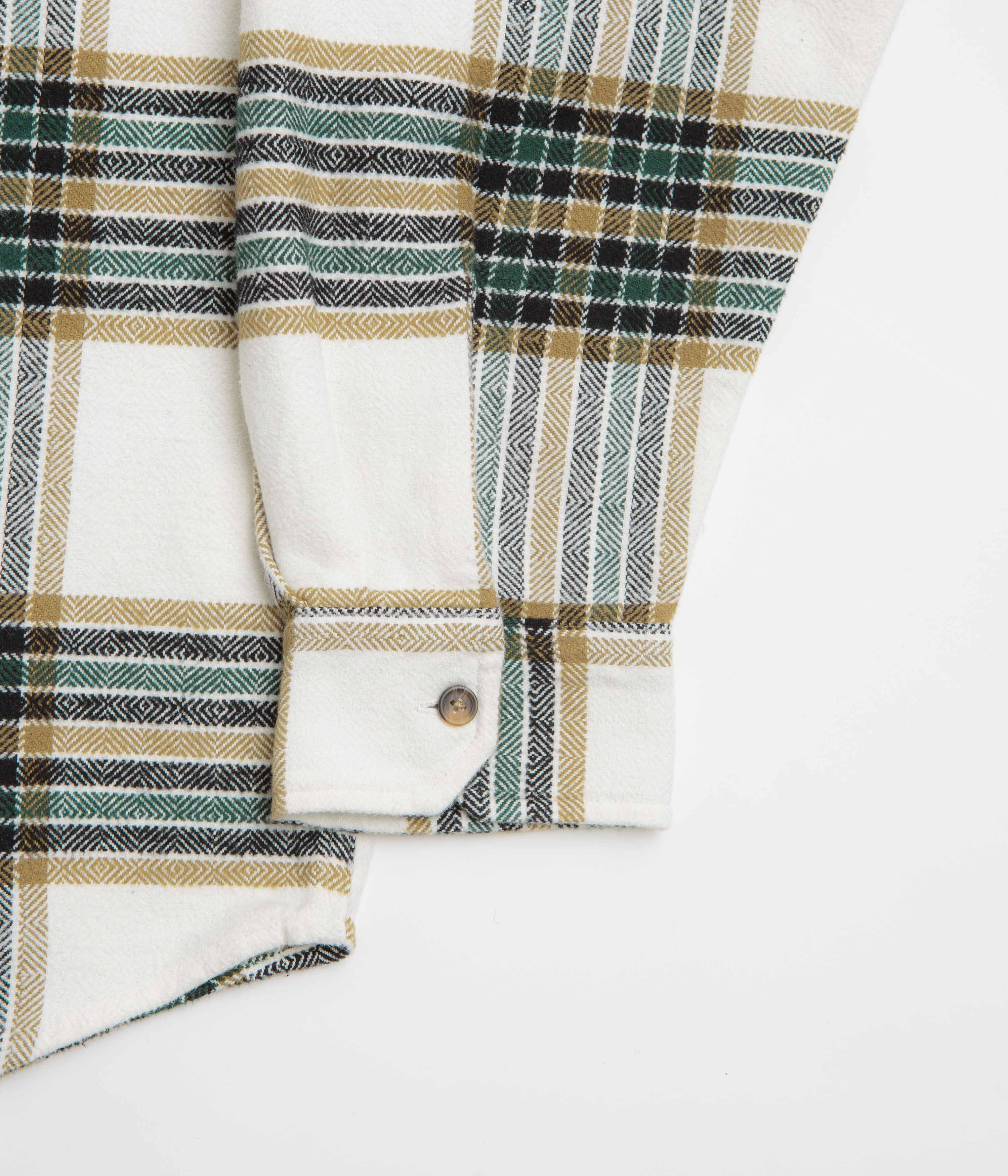 Carhartt Hawkins Shirt - Hawkins Check / Wax / Larch - Image 5
