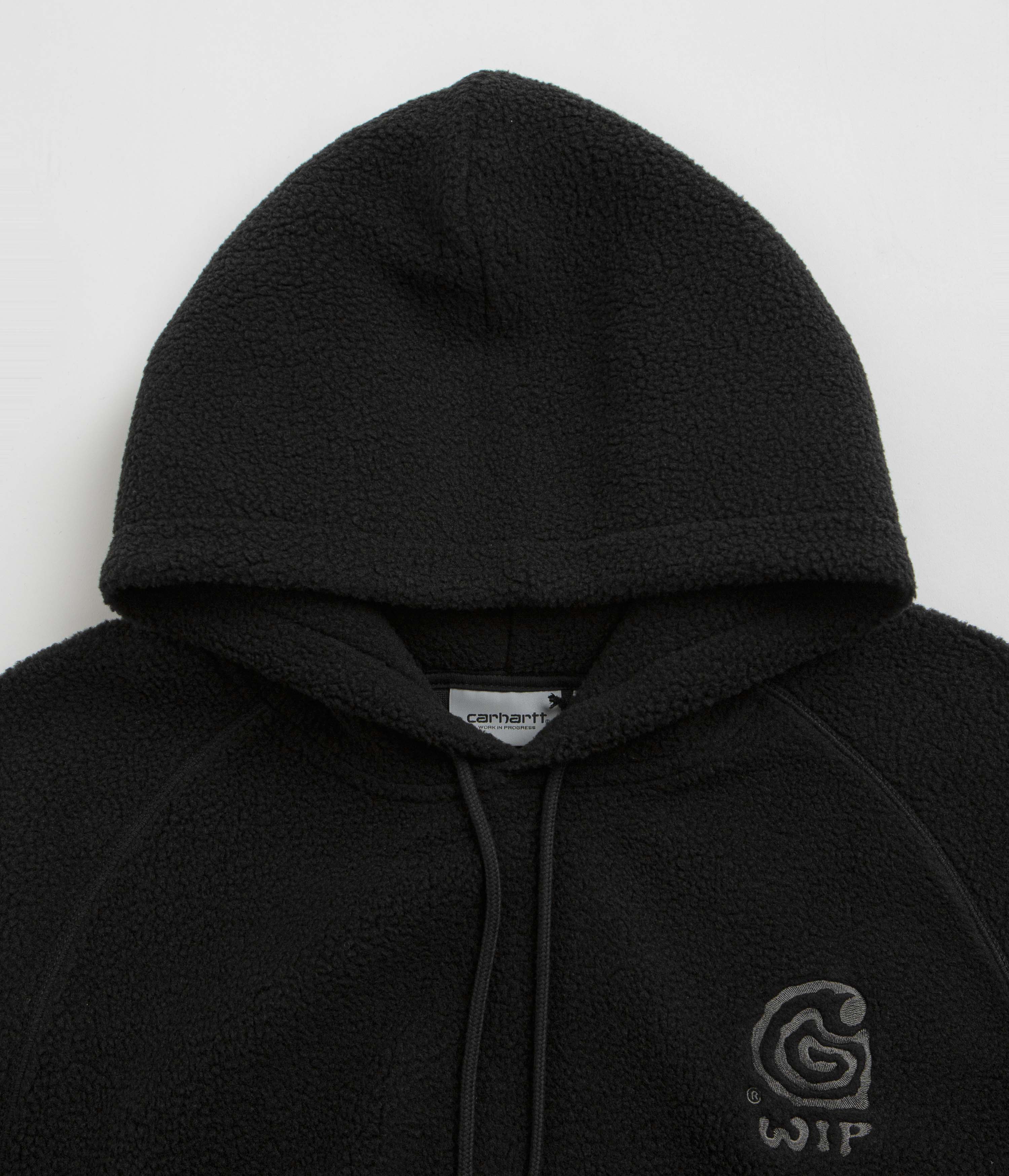 Carhartt Helix Hoodie - Black / Porphyry - Image 3