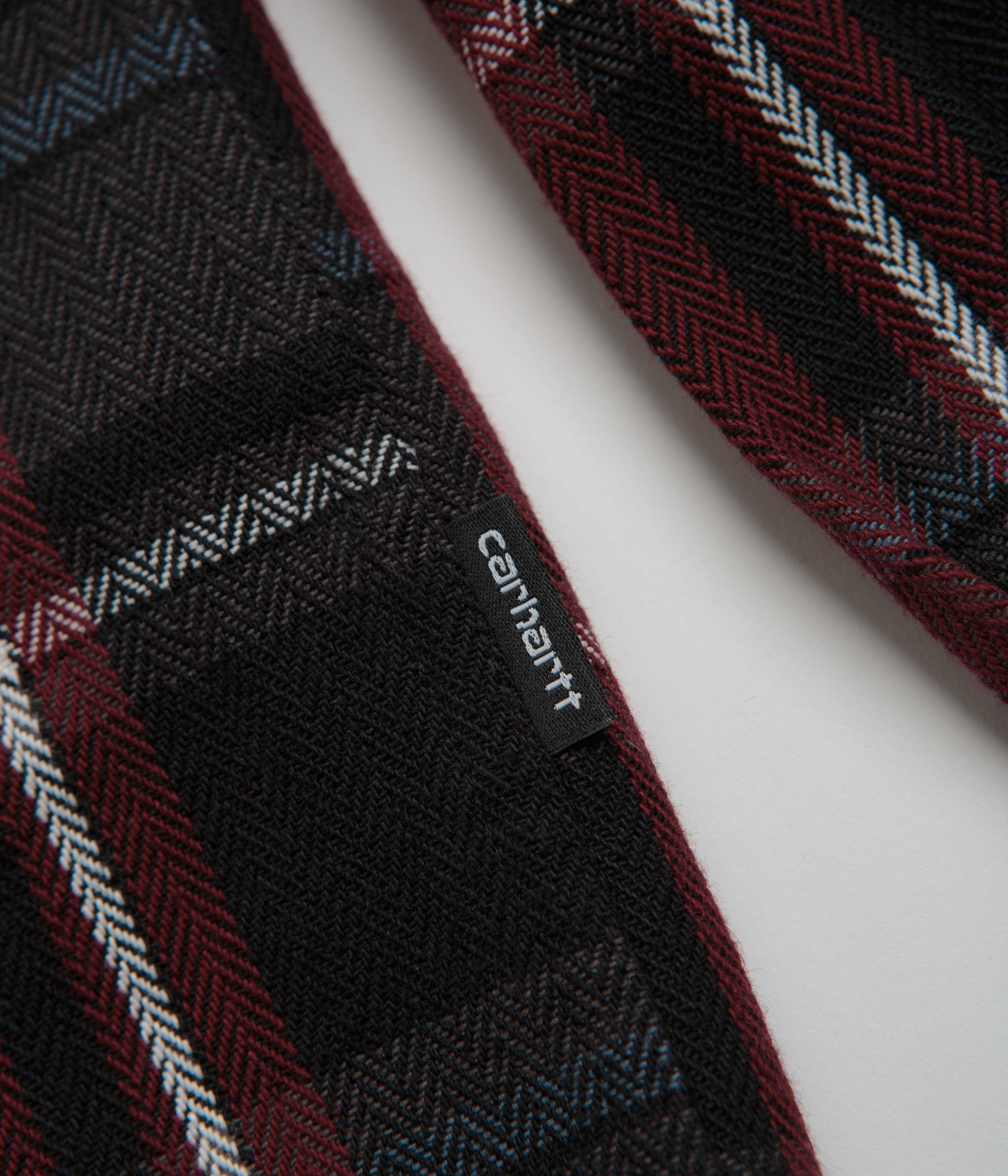 Carhartt Hobart Shirt - Hobart Check / Black - Image 3