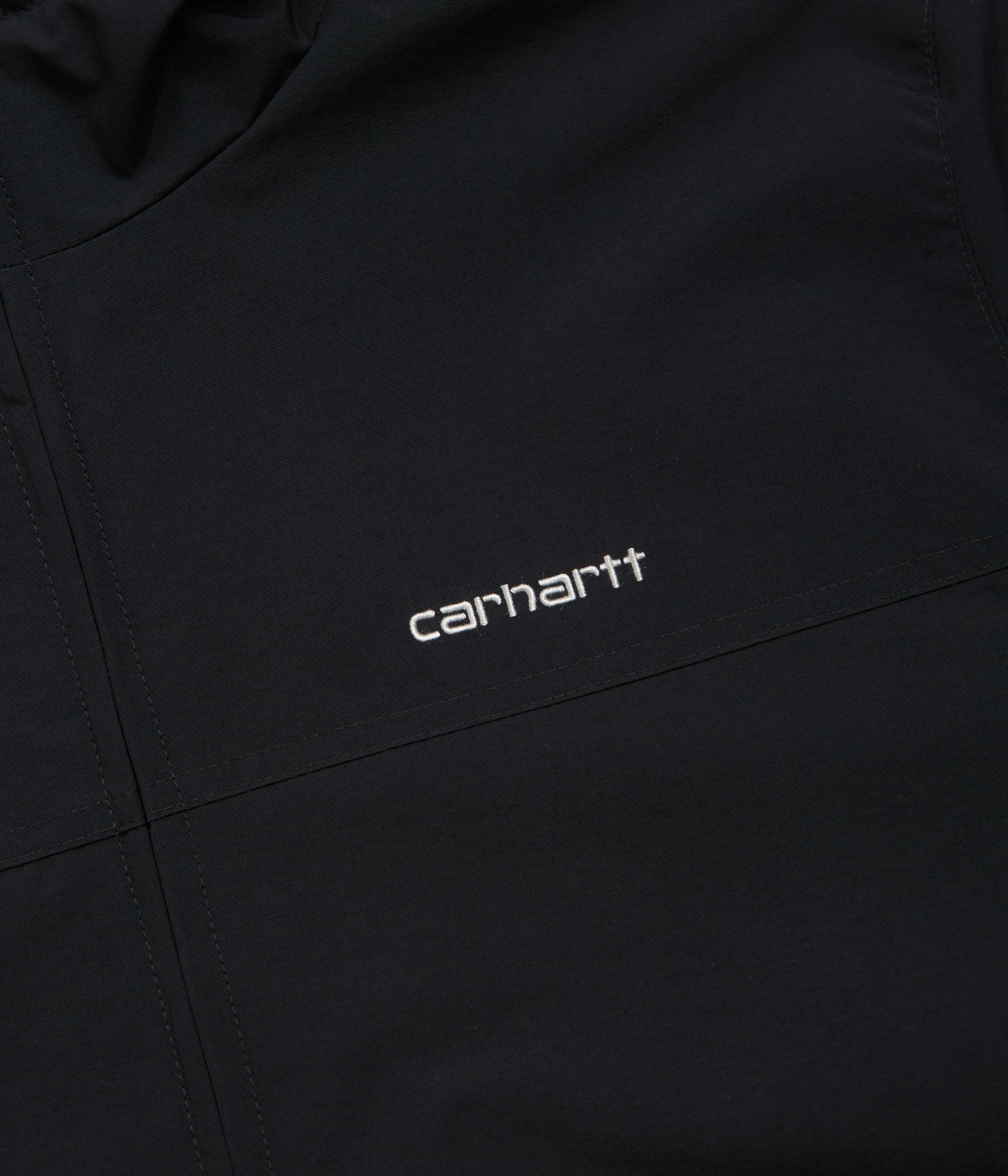 Carhartt Hooded Sail Jacket - Black / White - Image 4