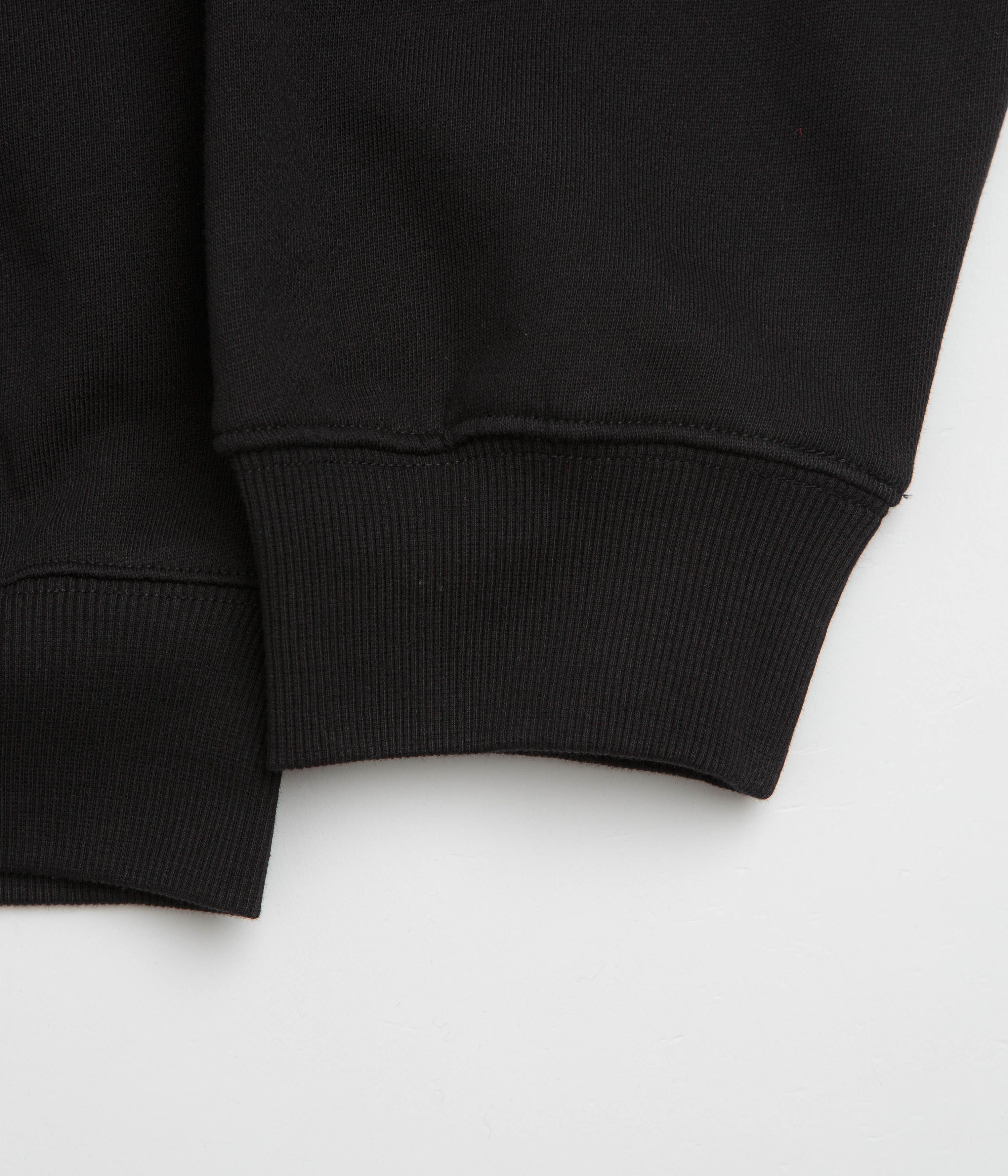 Carhartt Hooded WIP Label Sweat Jacket - Black - Image 6