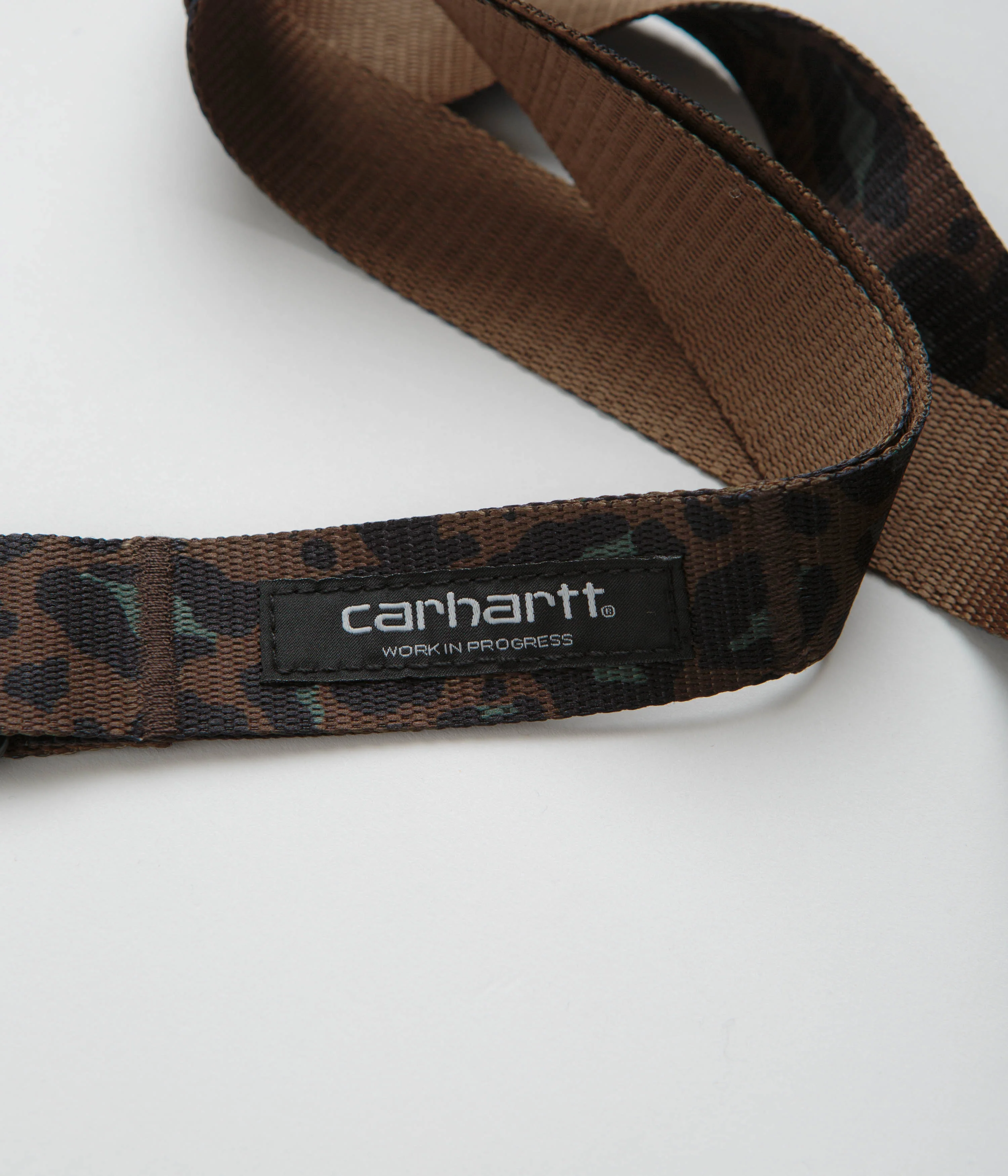 Carhartt Jude Keychain - Camo Leo Jacquard / Tamarind - Image 2
