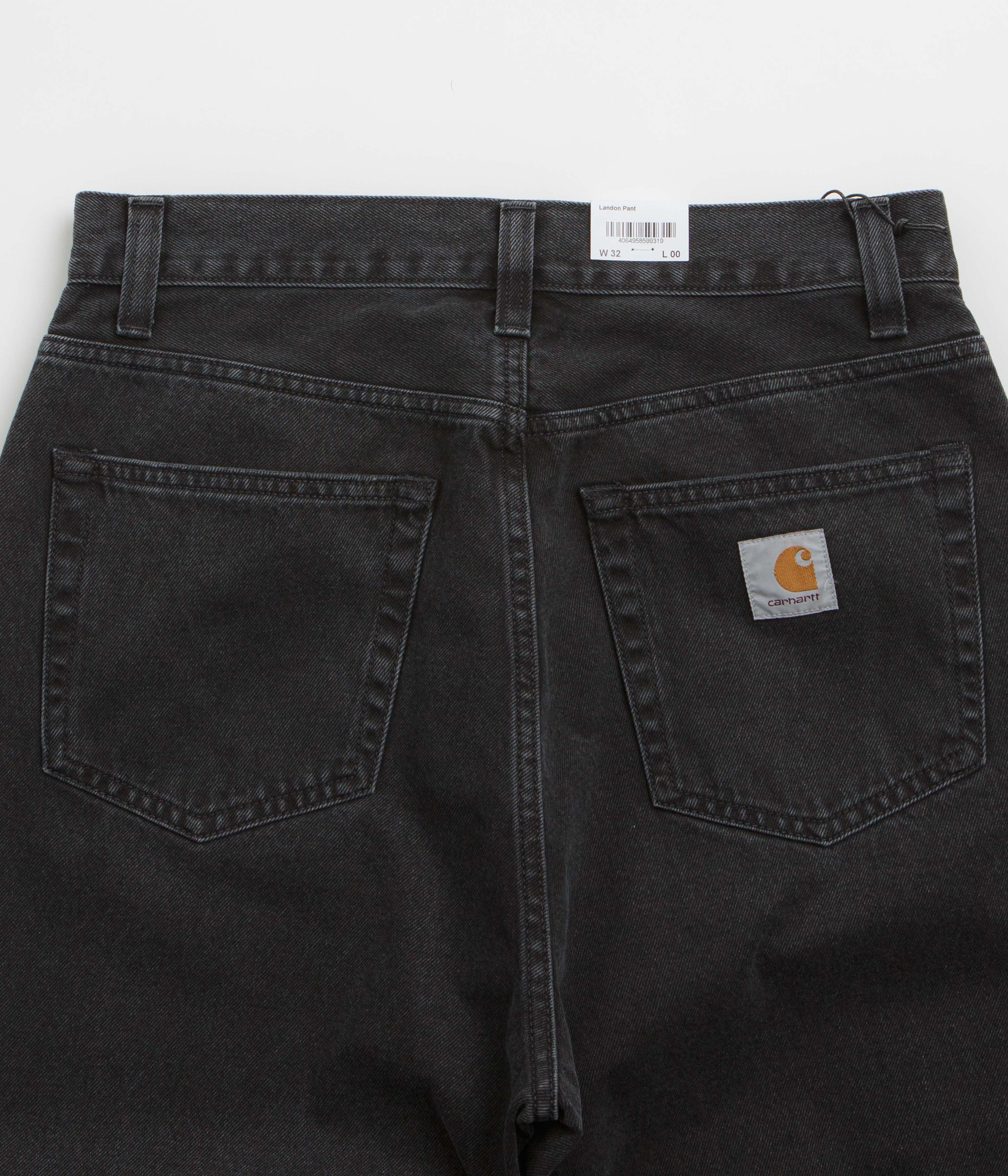 Carhartt Landon Pants - Black Stone Washed - Image 6