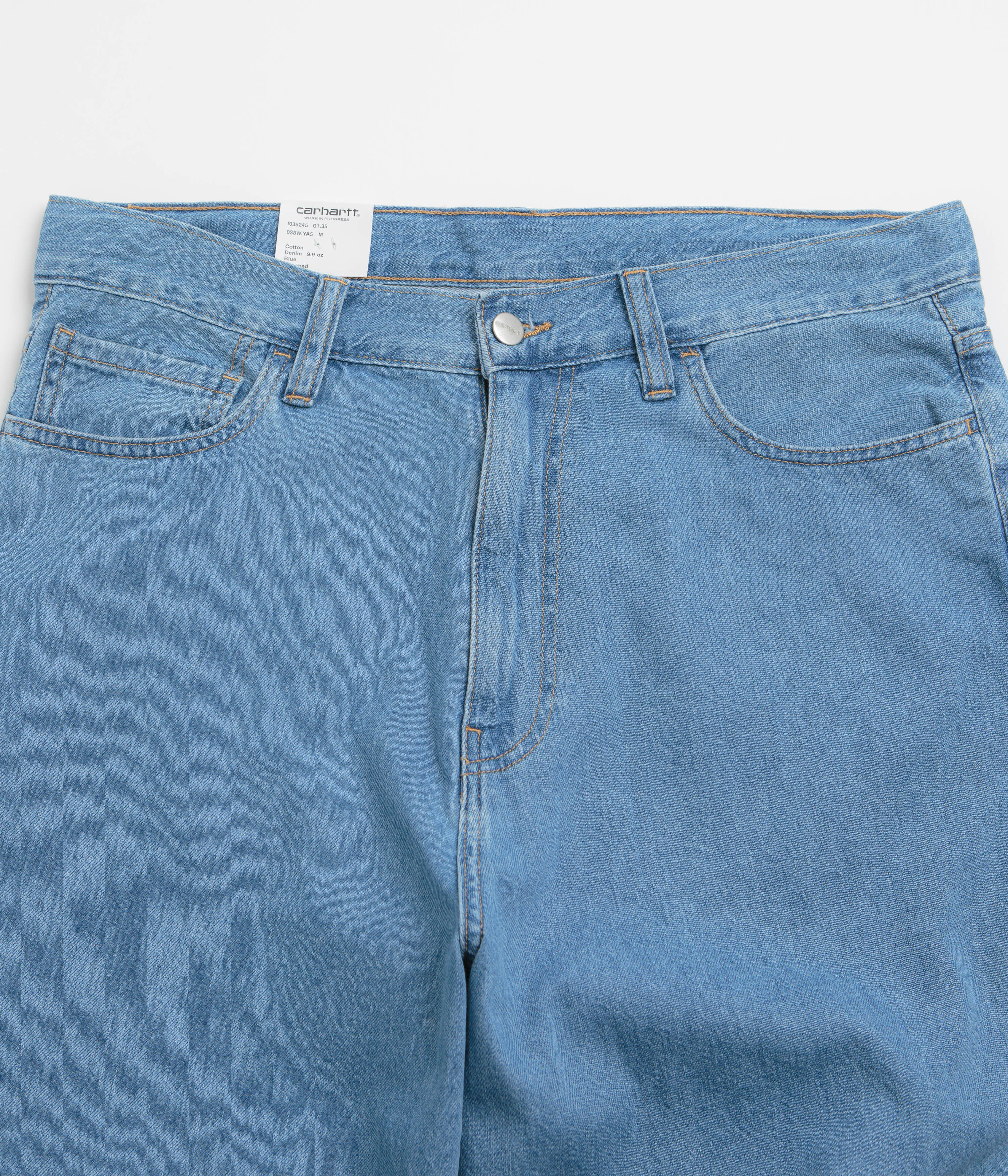 Carhartt Lucas Pants - Blue Bleached - Image 4
