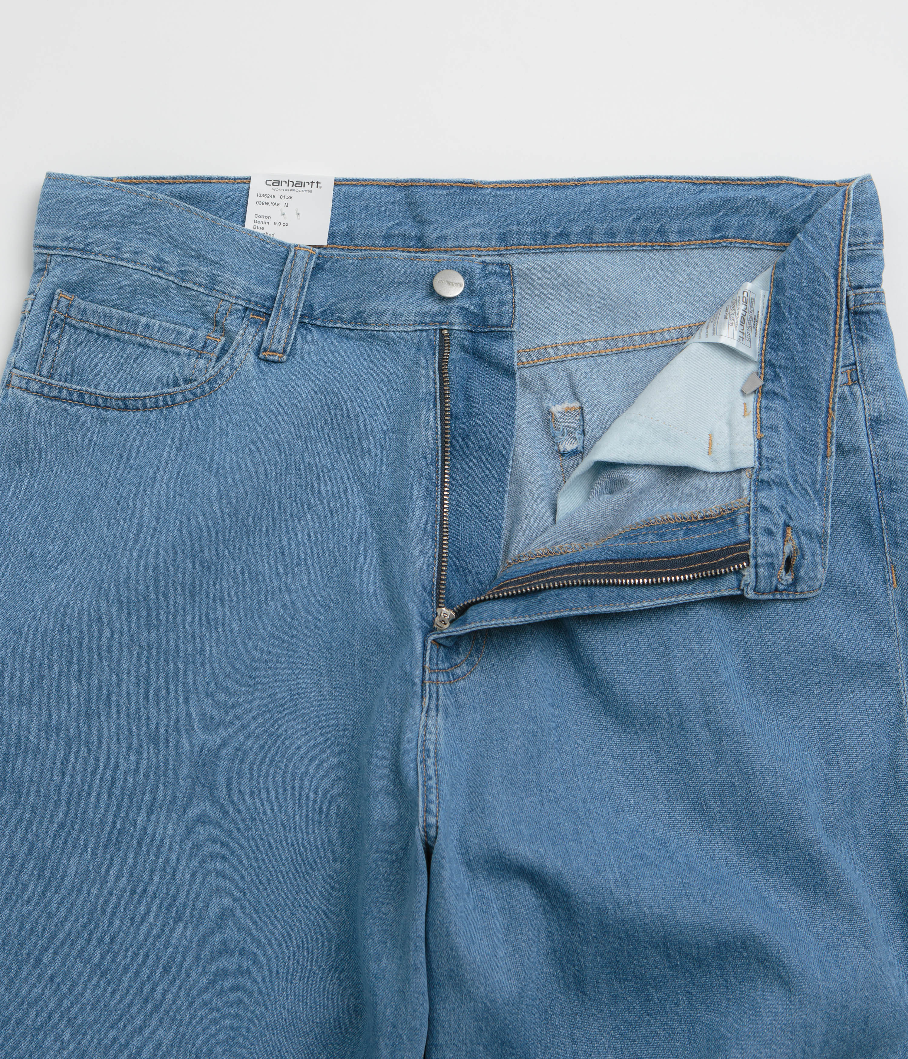 Carhartt Lucas Pants - Blue Bleached - Image 6