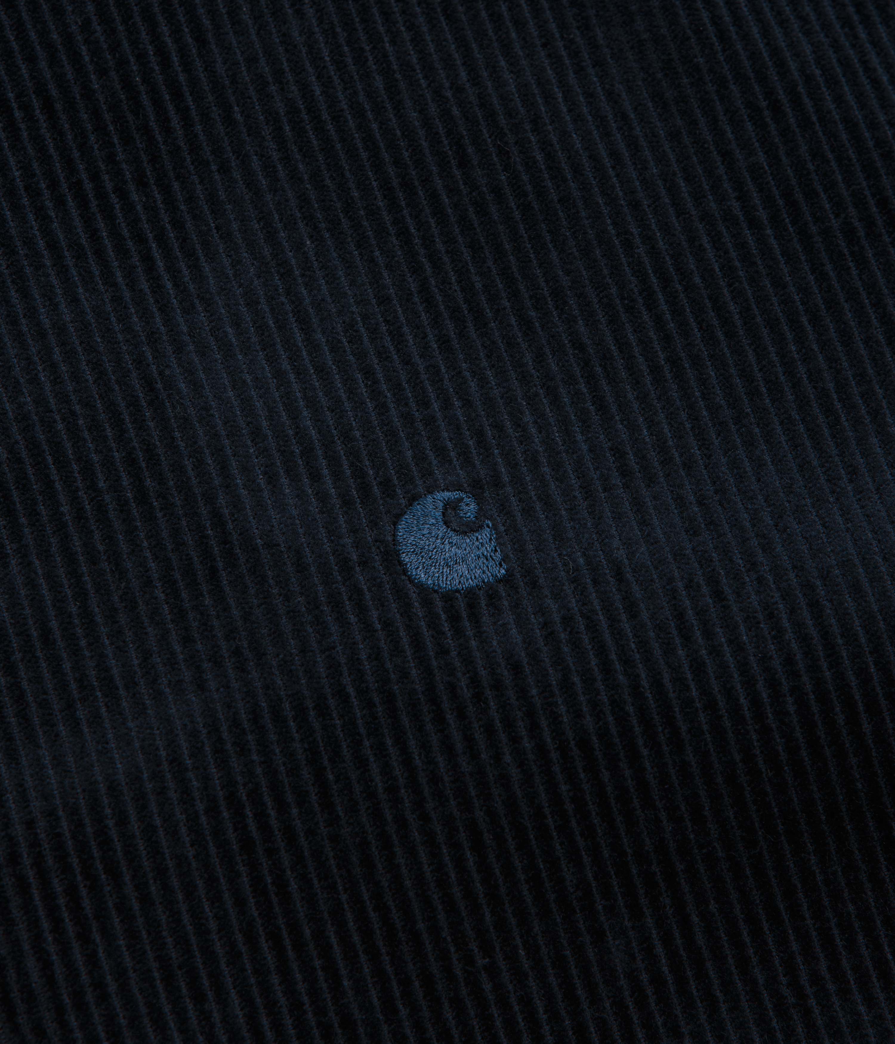 Carhartt Madison Cord Shirt - Dark Navy / Dark Navy - Image 2