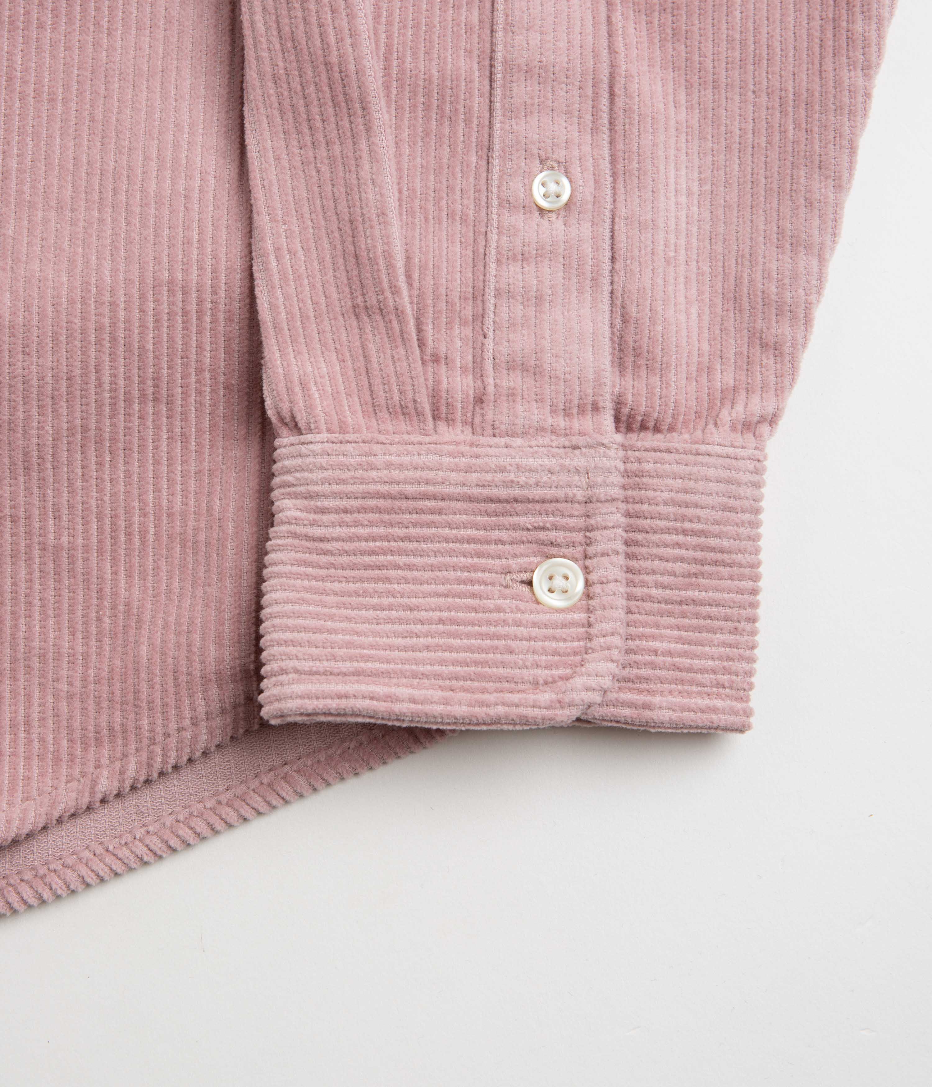Carhartt Madison Cord Shirt - Glassy Pink / Black - Image 3