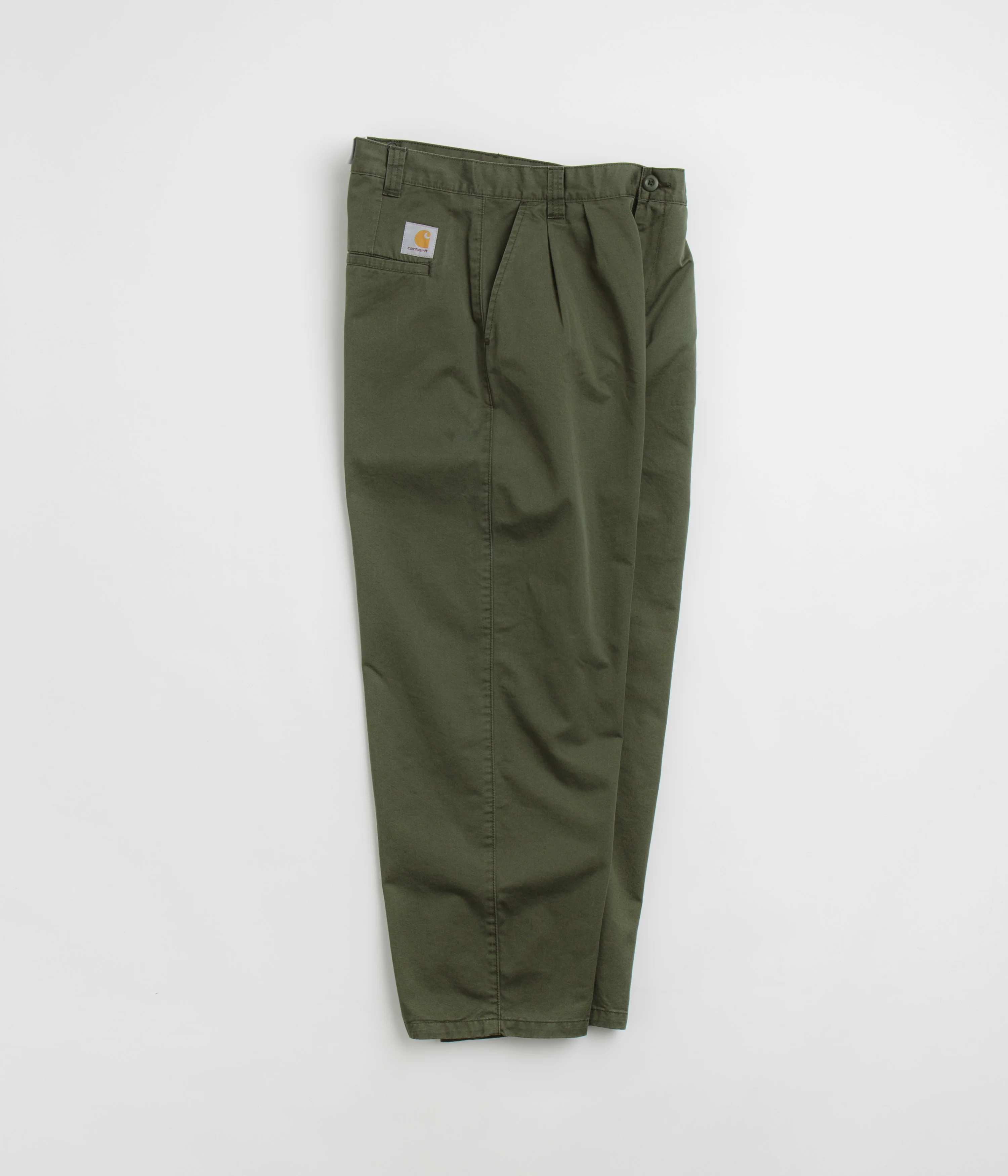 Carhartt Merrick Pants - Stone Washed Office Green - Image 2