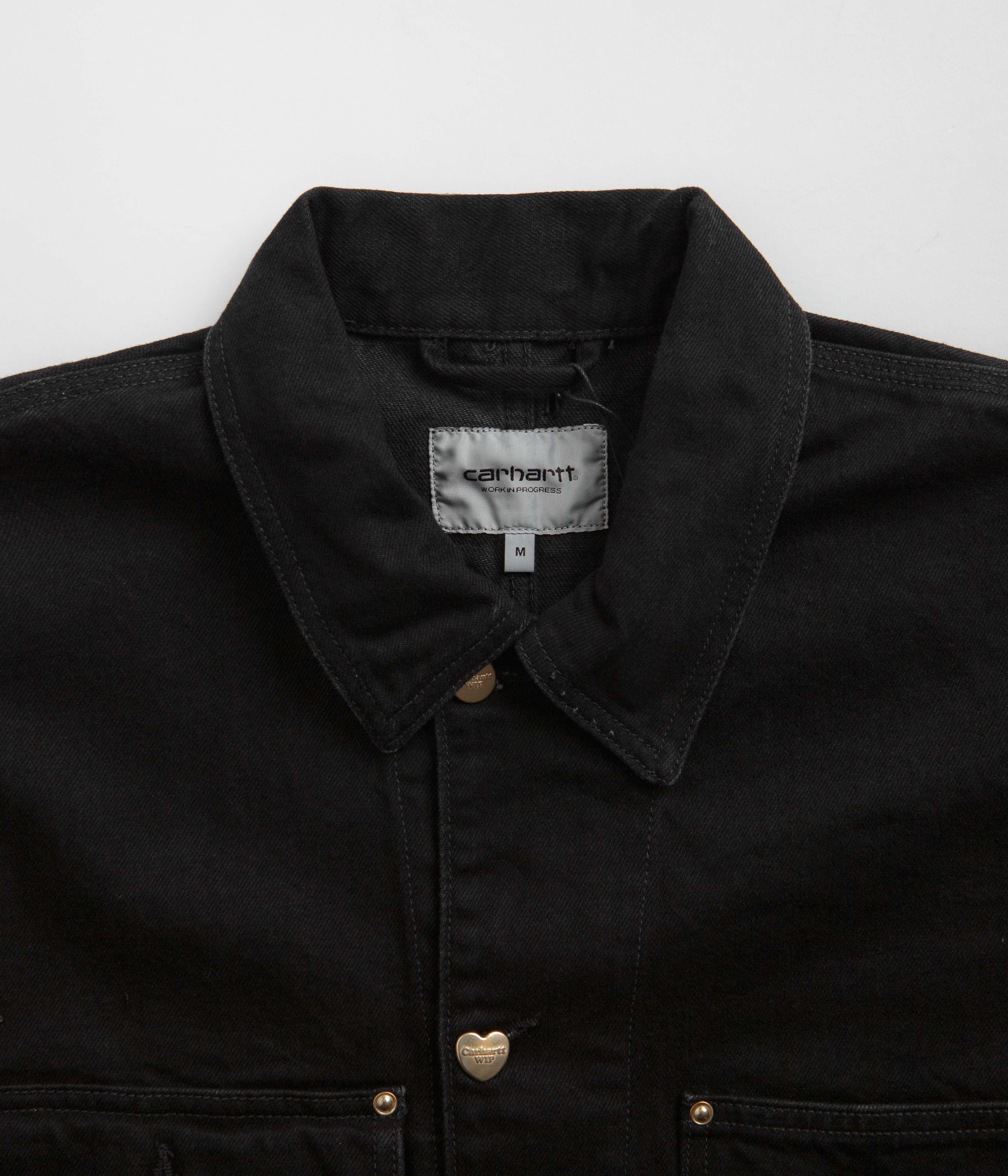 Carhartt Nash Jacket - Black Rinsed - Image 4
