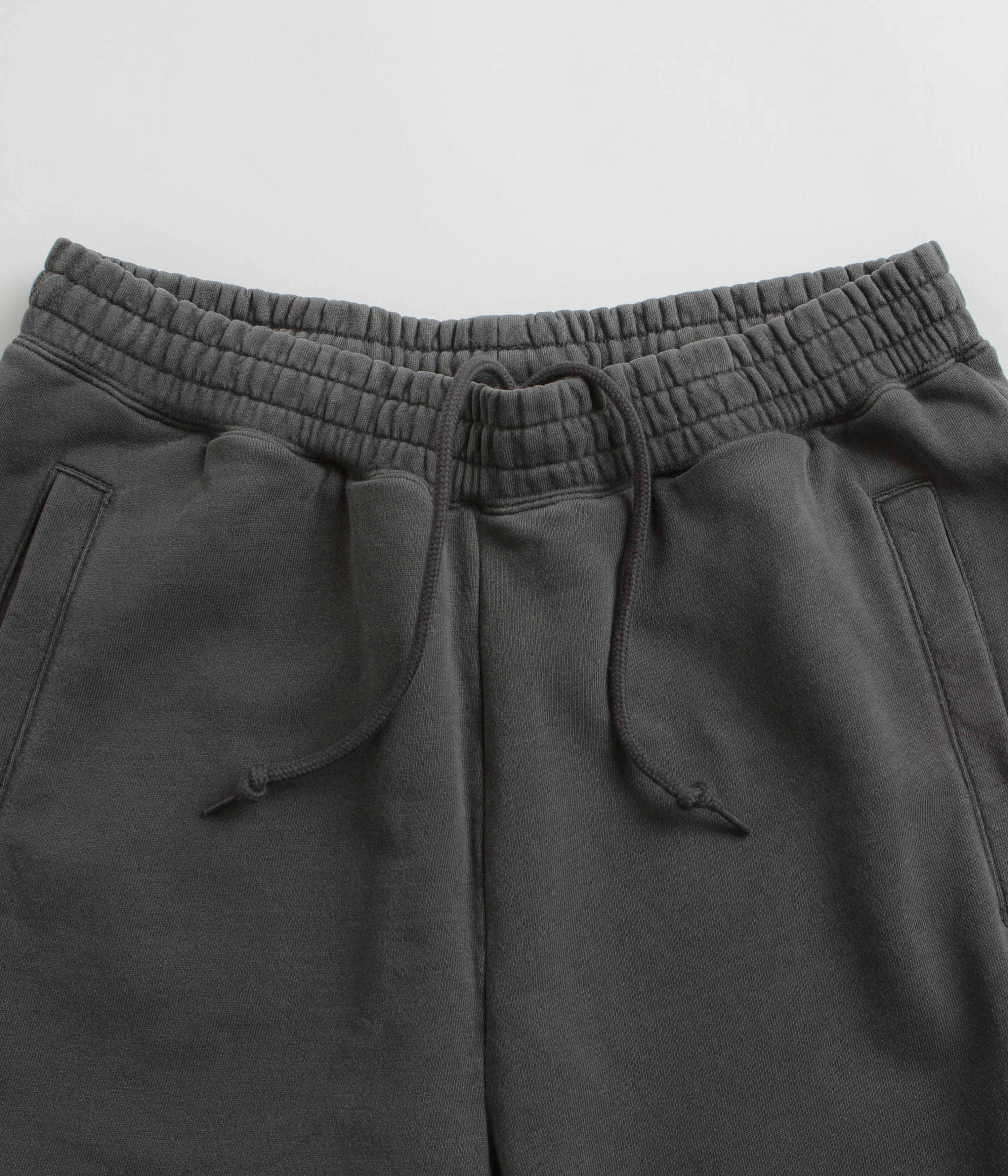 Carhartt Nelson Sweat Shorts - Charcoal - Image 4