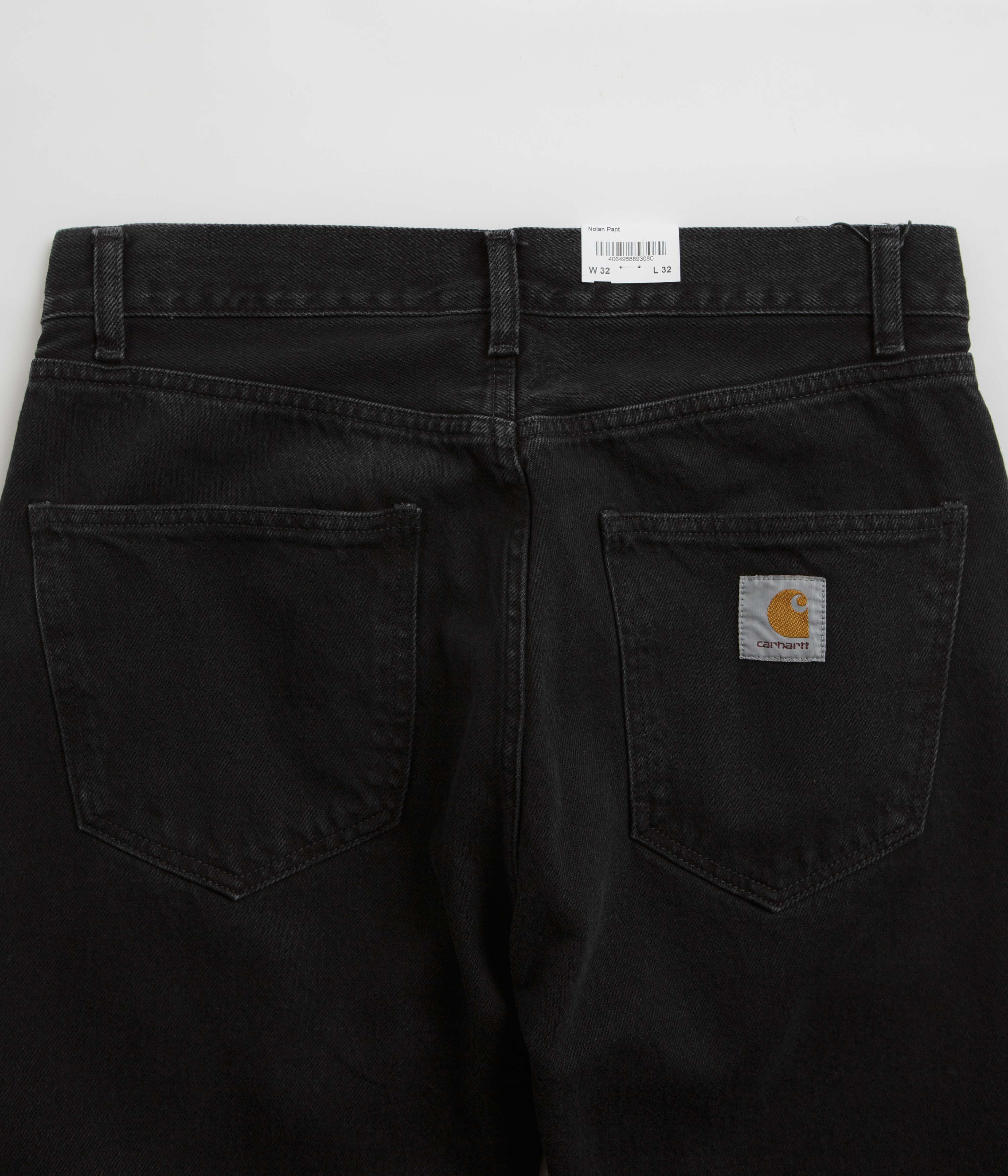 Carhartt Nolan Pants - Black Stone Washed - Image 6