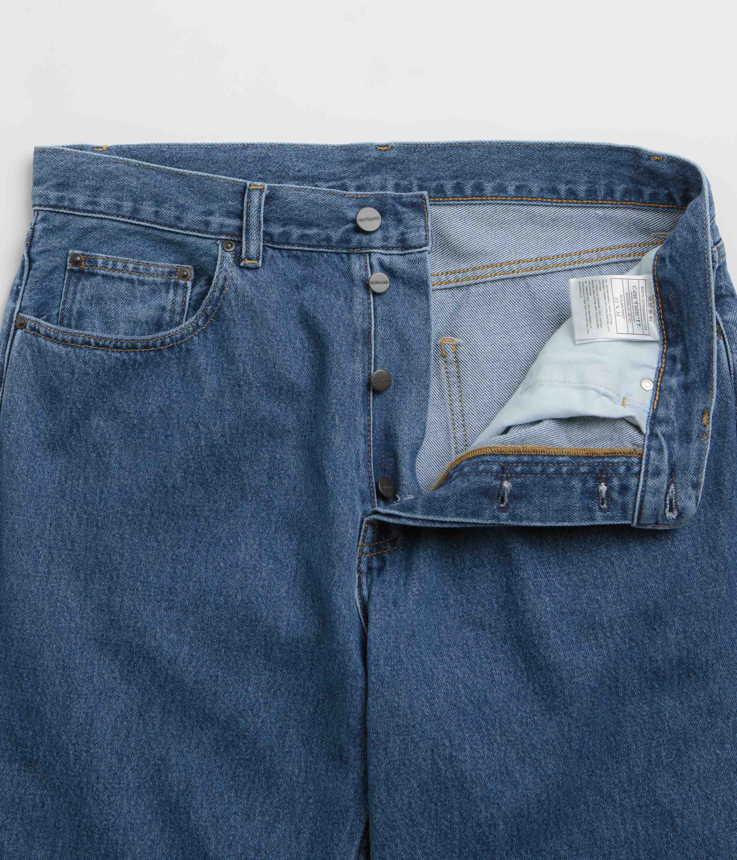 Carhartt Nolan Pants - Blue Heavy Stone Wash - Image 5