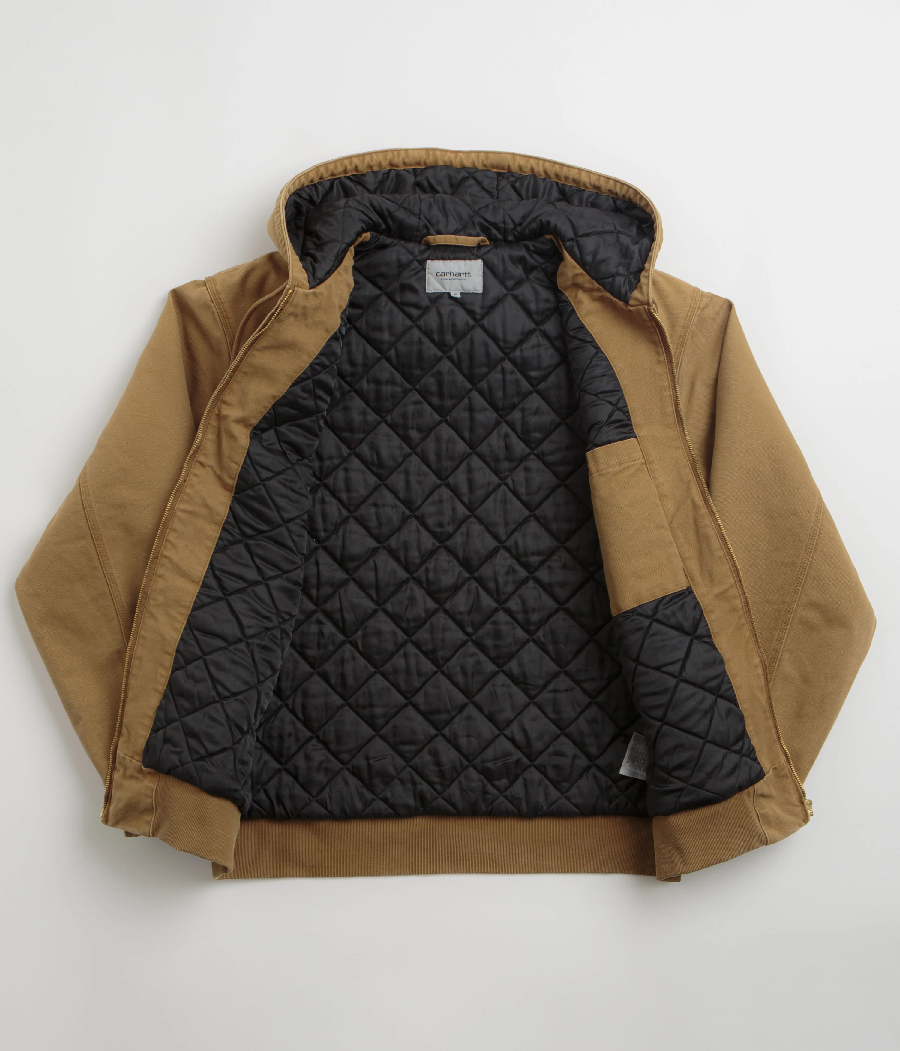 Carhartt OG Active Jacket - Hamilton Brown Stone Canvas - Image 2