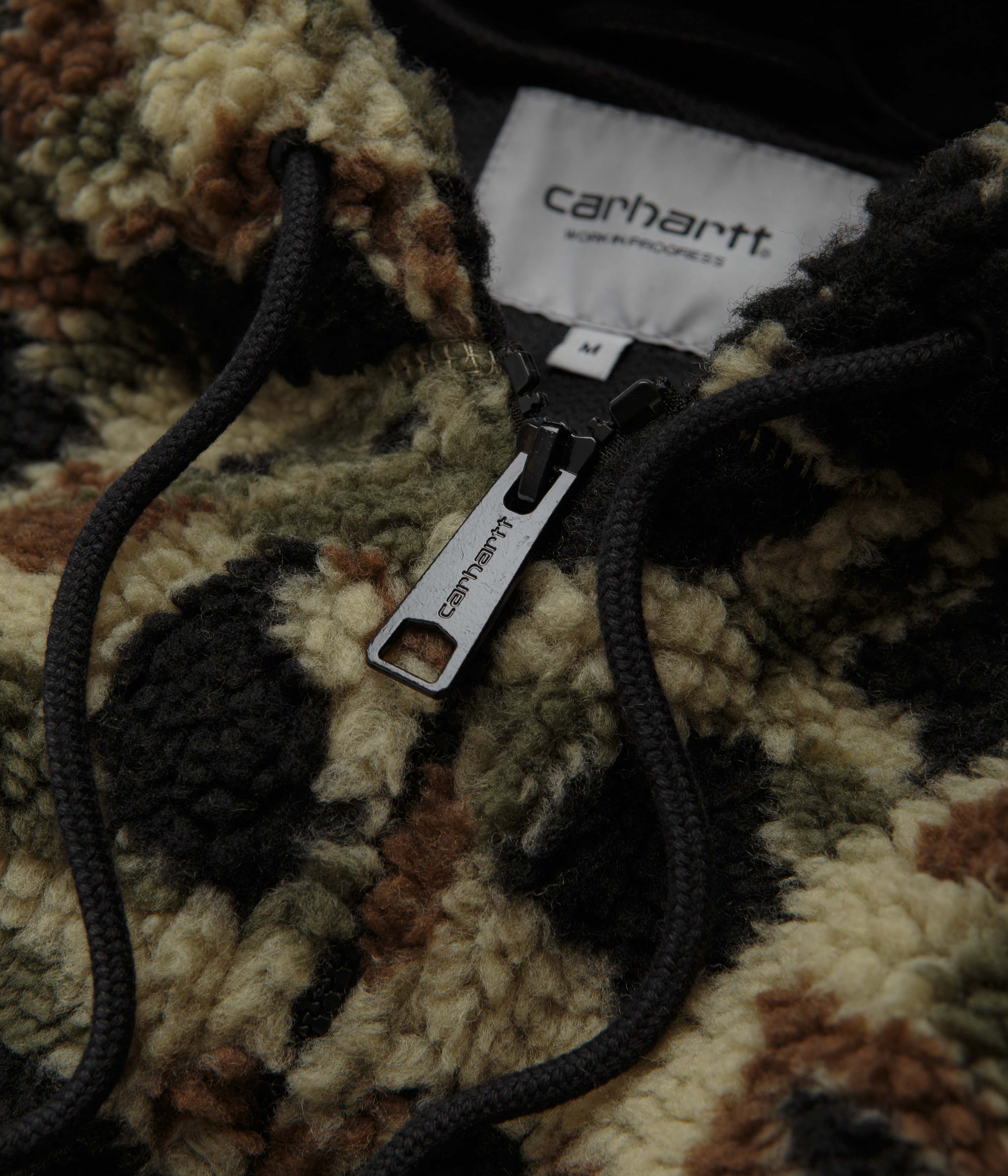 Carhartt OG Active Liner Fleece - Camo Duck Jacquard / Green - Image 6
