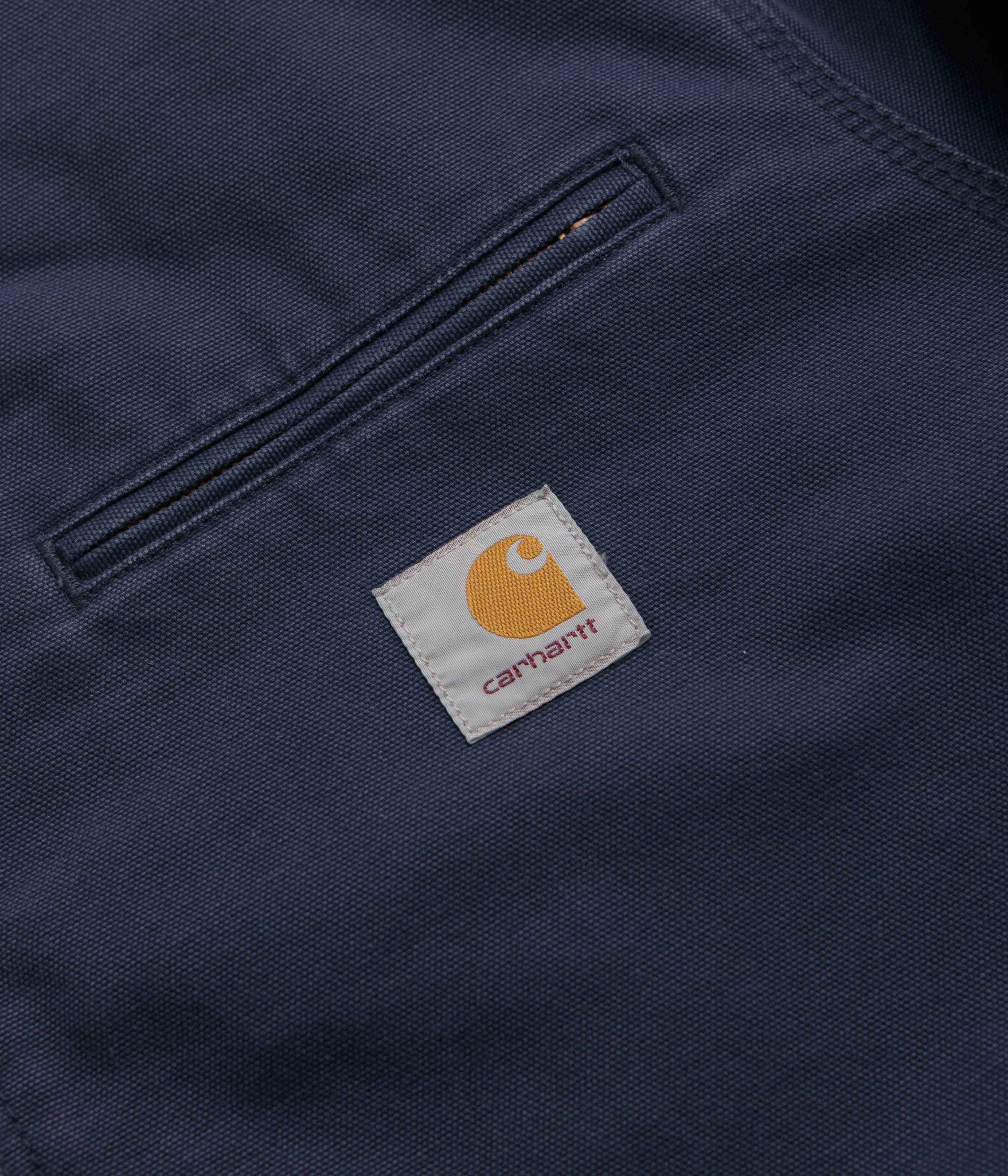 Carhartt OG Detroit Jacket - Air Force Blue / Black - Image 4