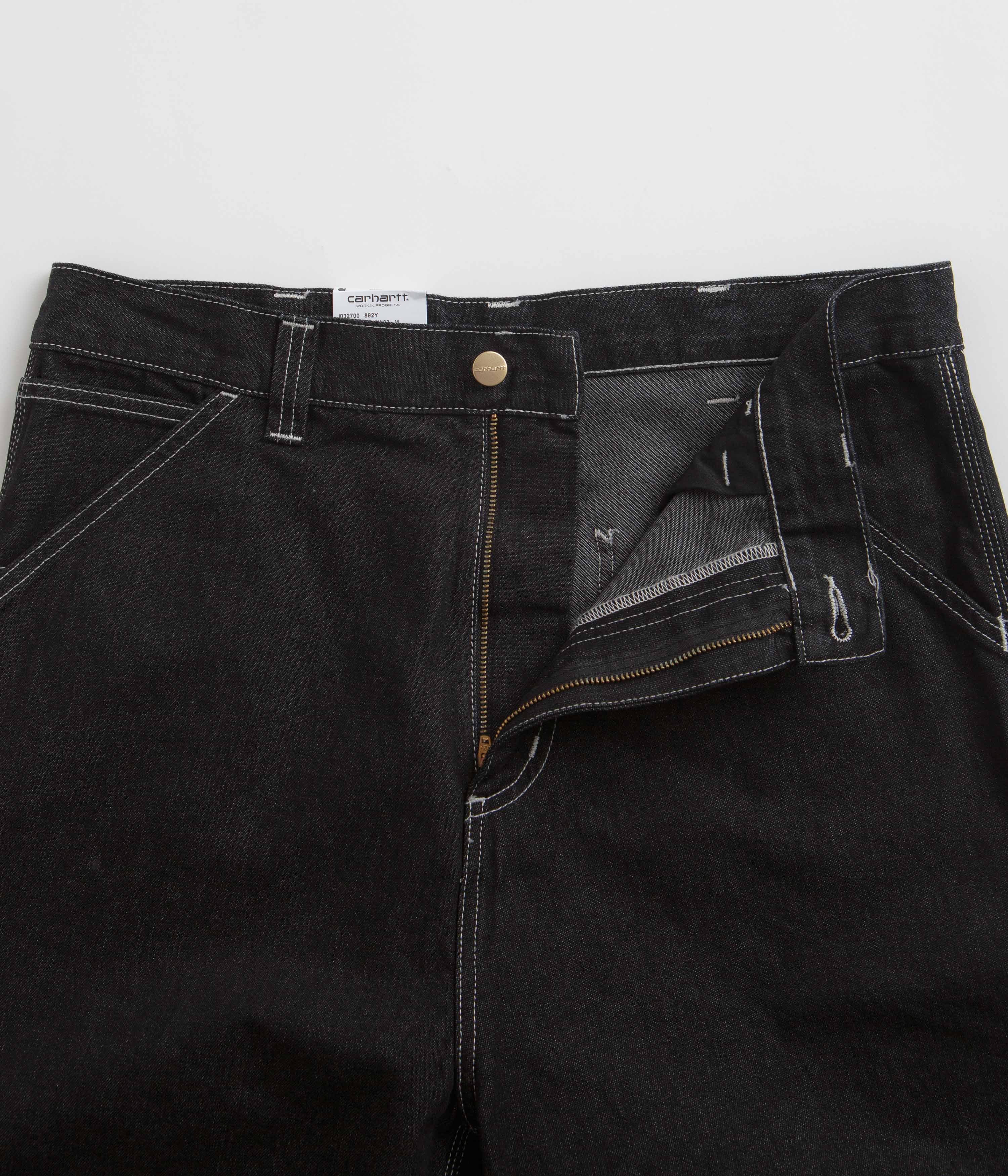 Carhartt OG Single Knee Pants - One Wash Black - Image 5