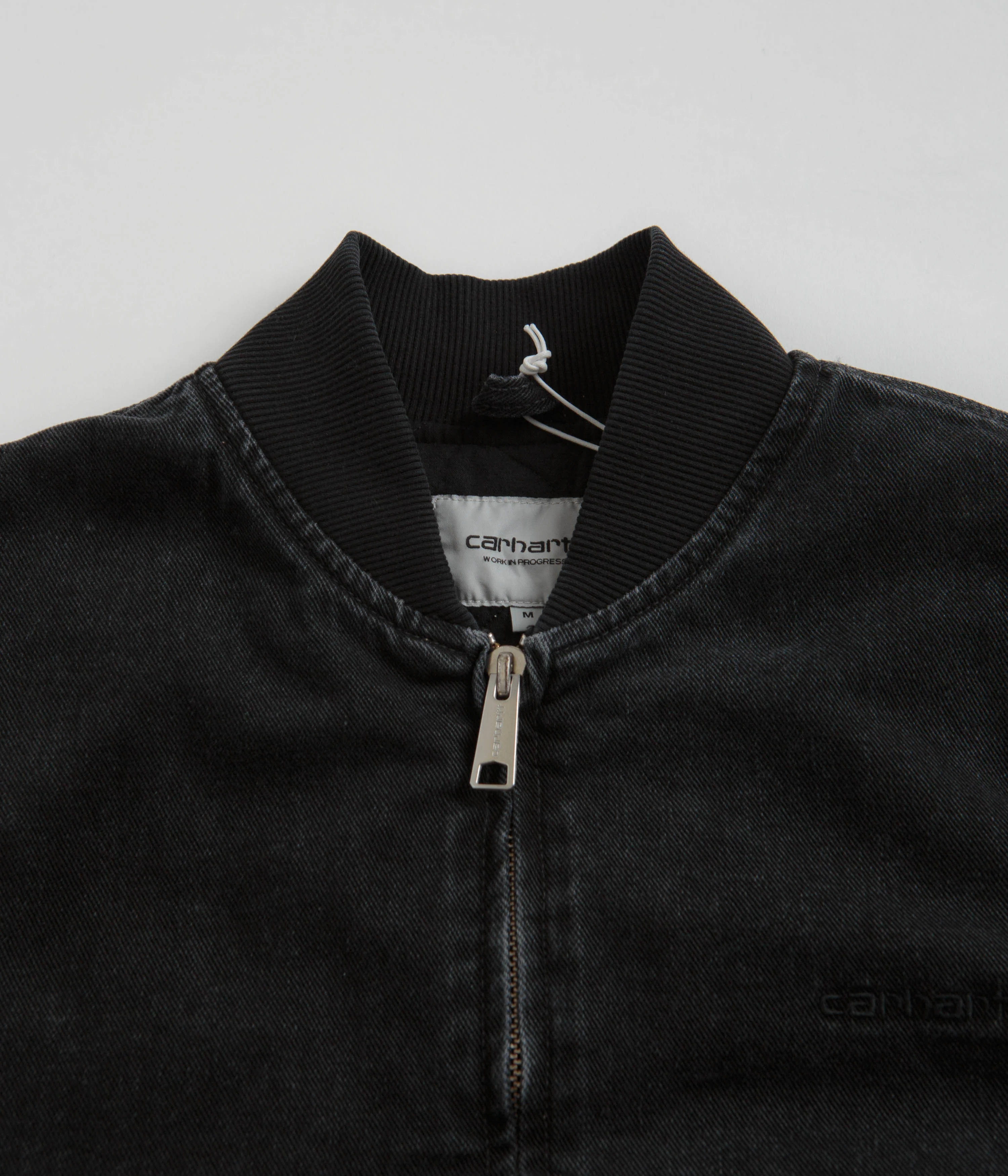 Carhartt Paxon Bomber Jacket - Black / Black - Image 3