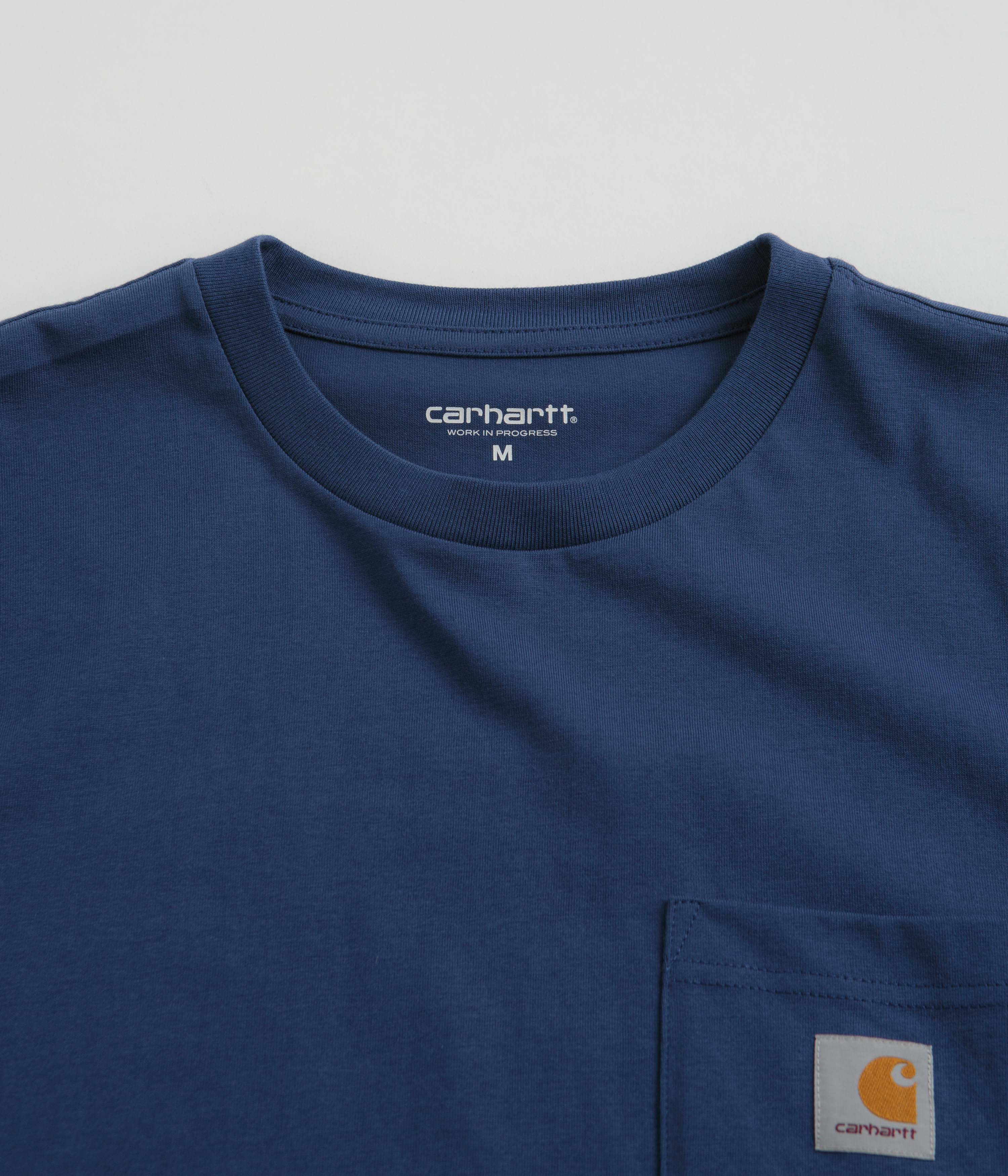 Carhartt Pocket T-Shirt - Elder / White - Image 2