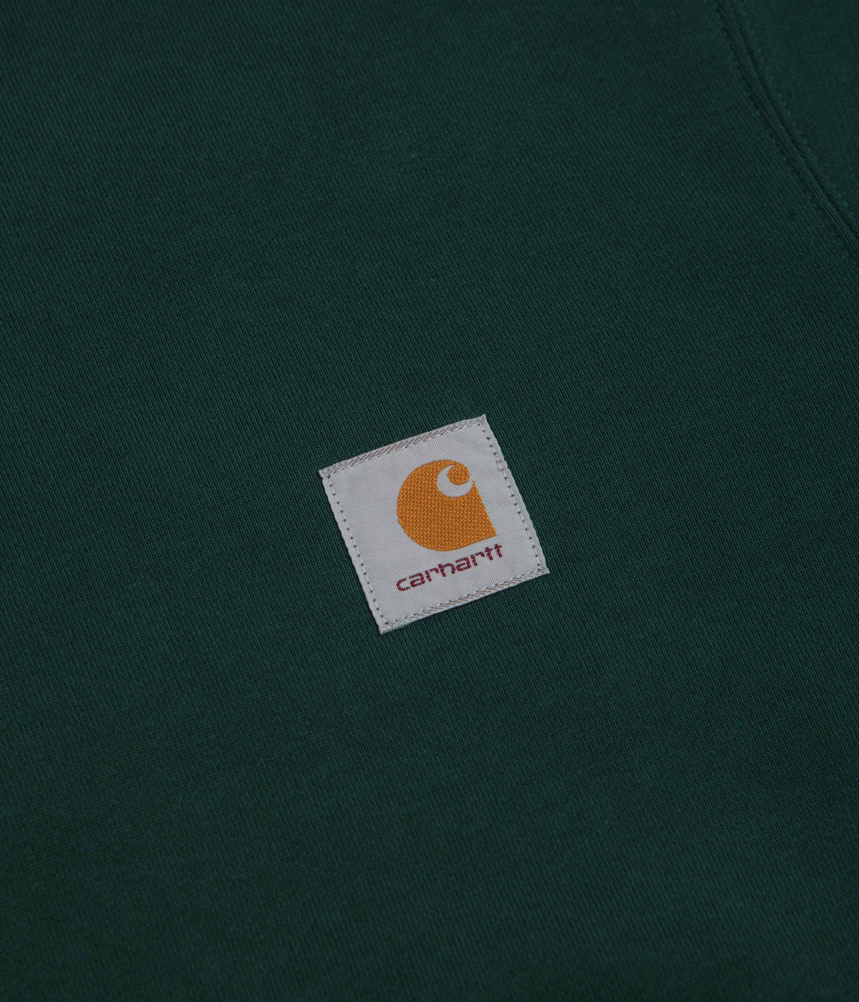 Carhartt Polo Sweatshirt - Dark Fir - Image 2
