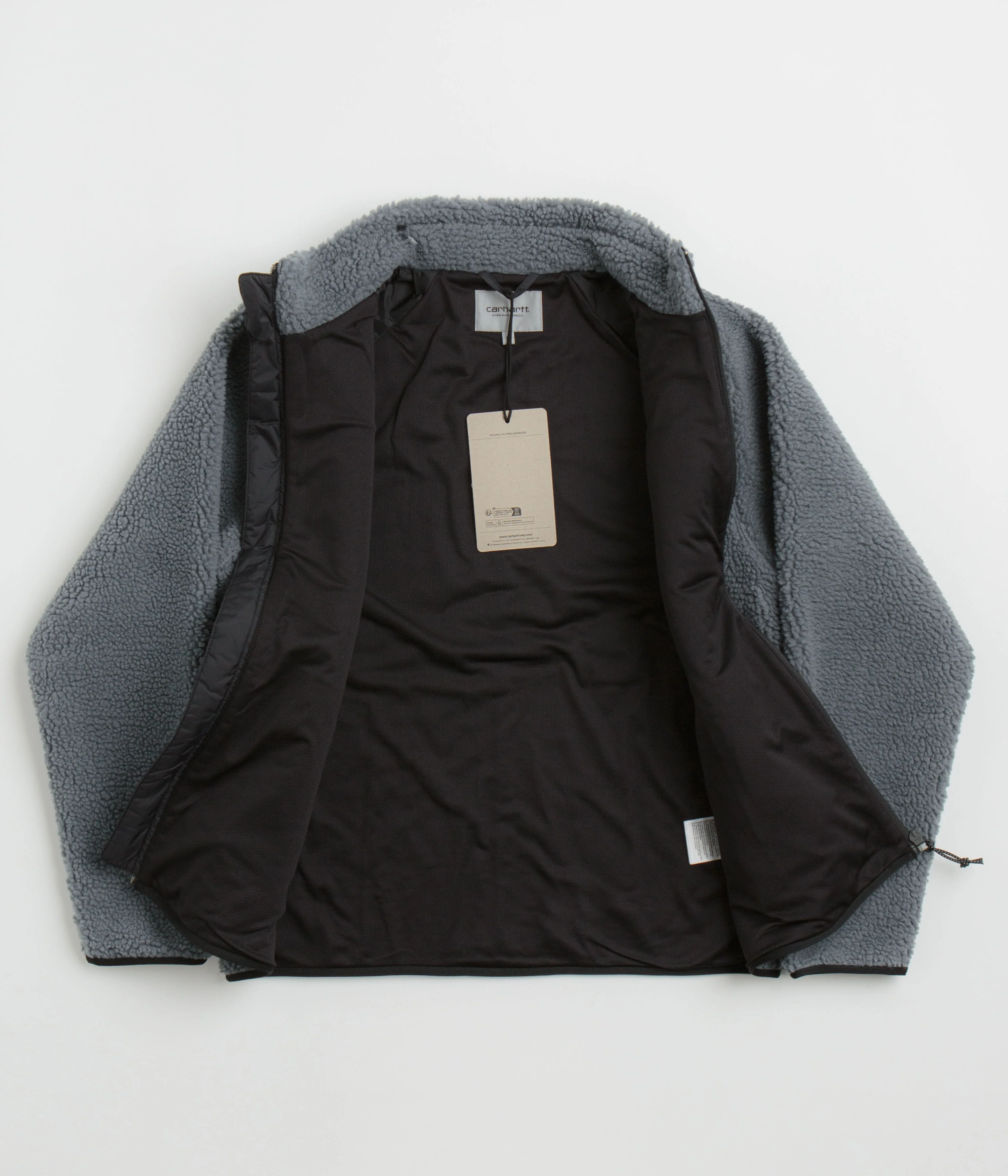 Carhartt Prentis Liner Jacket - Dove Grey / Black - Image 2