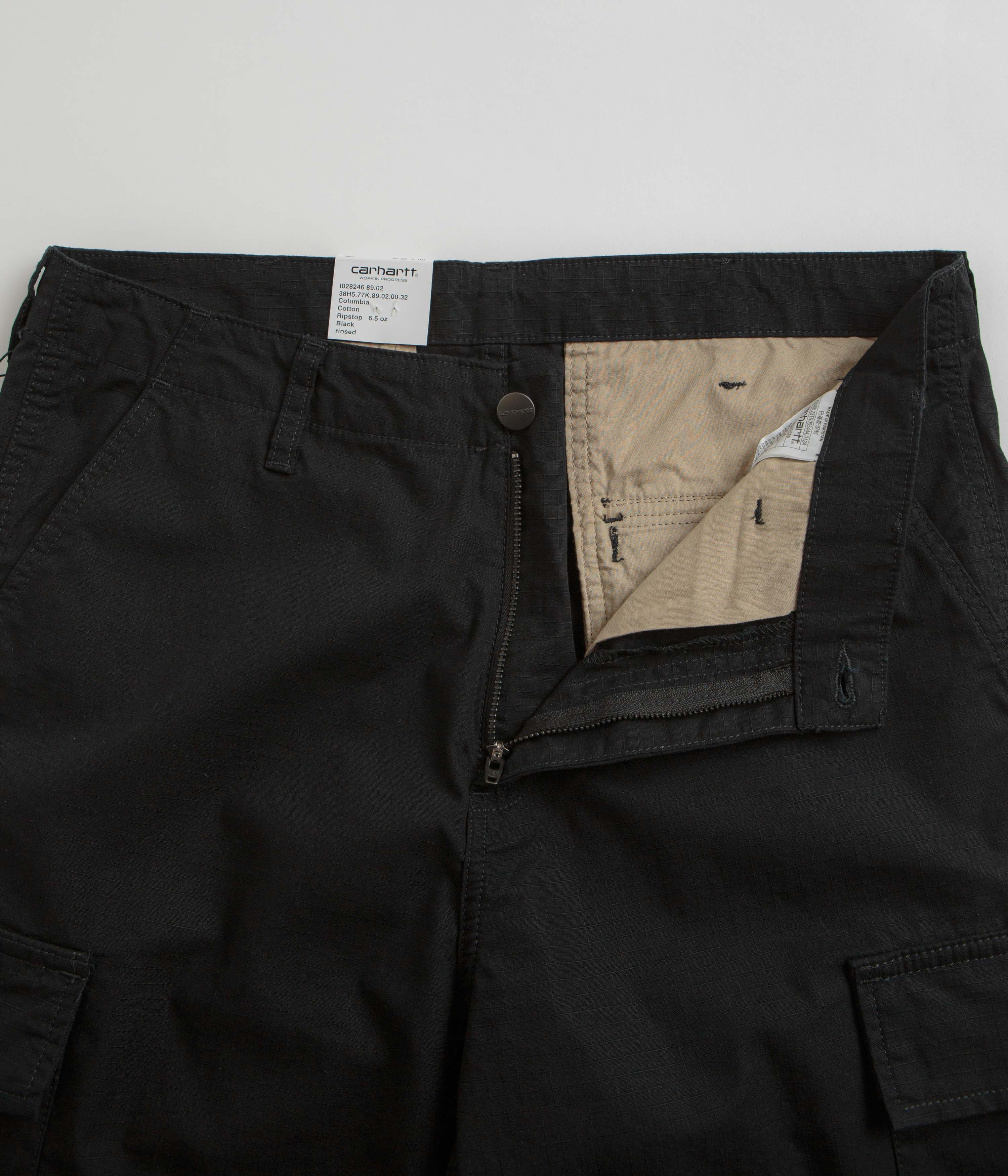 Carhartt Regular Cargo Shorts - Black - Image 6