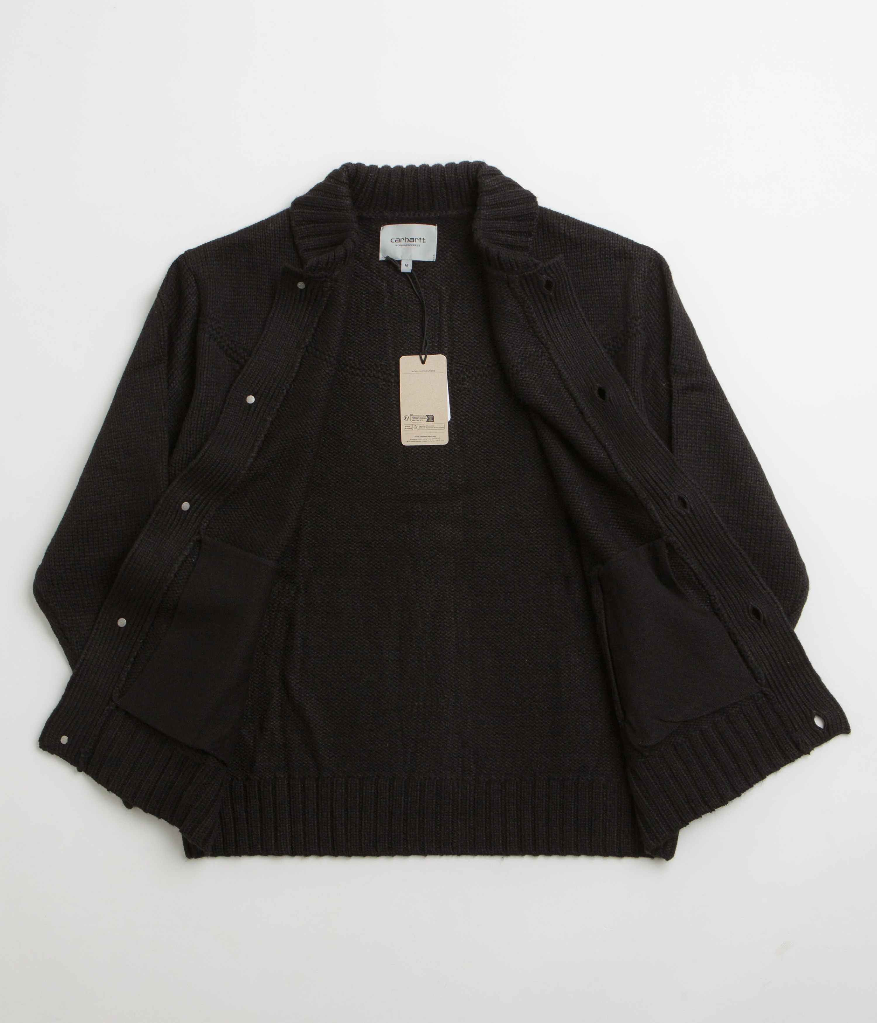 Carhartt Santa Fe Cardigan - Black - Image 2