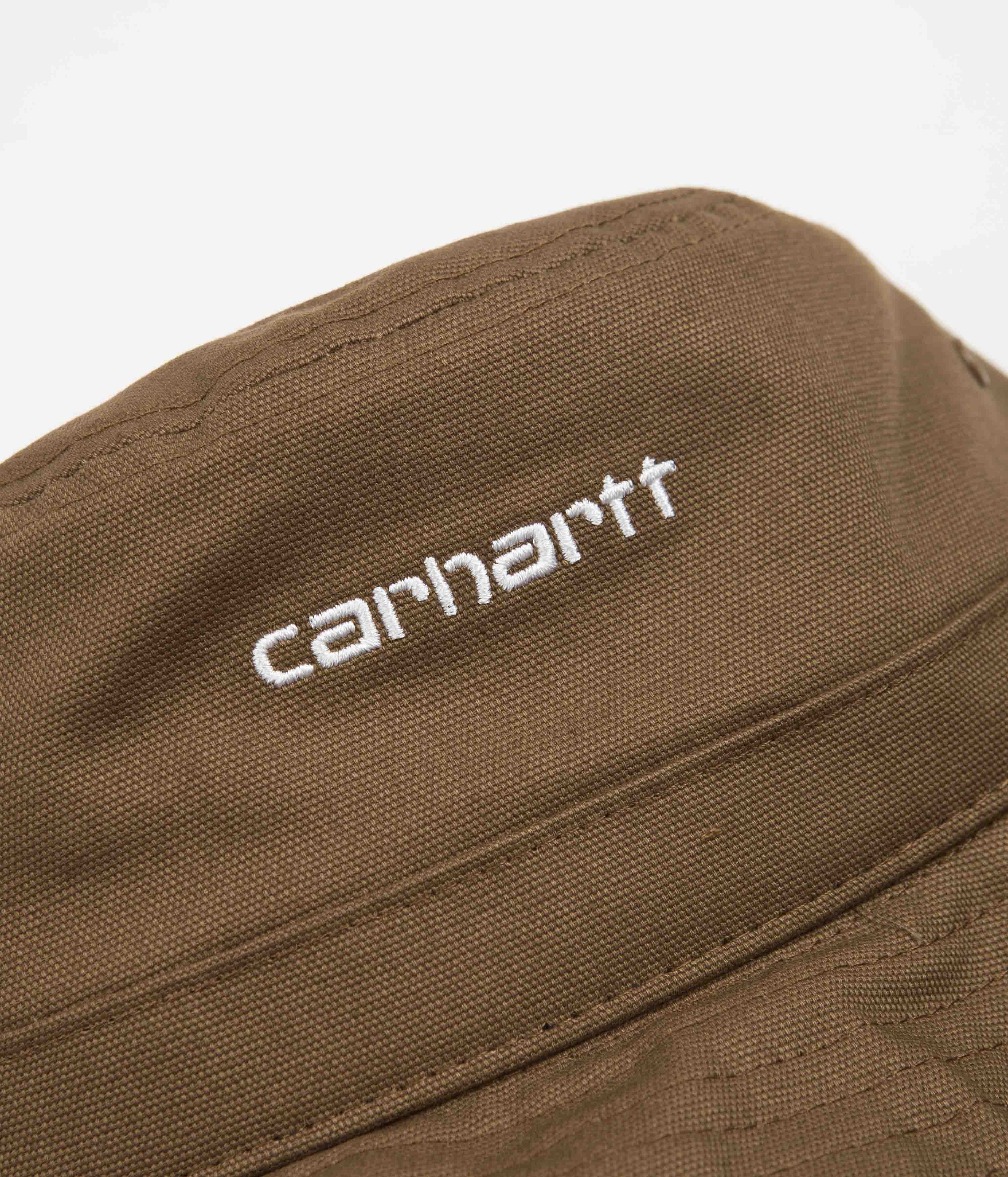 Carhartt Script Bucket Hat - Tamarind / White - Image 2