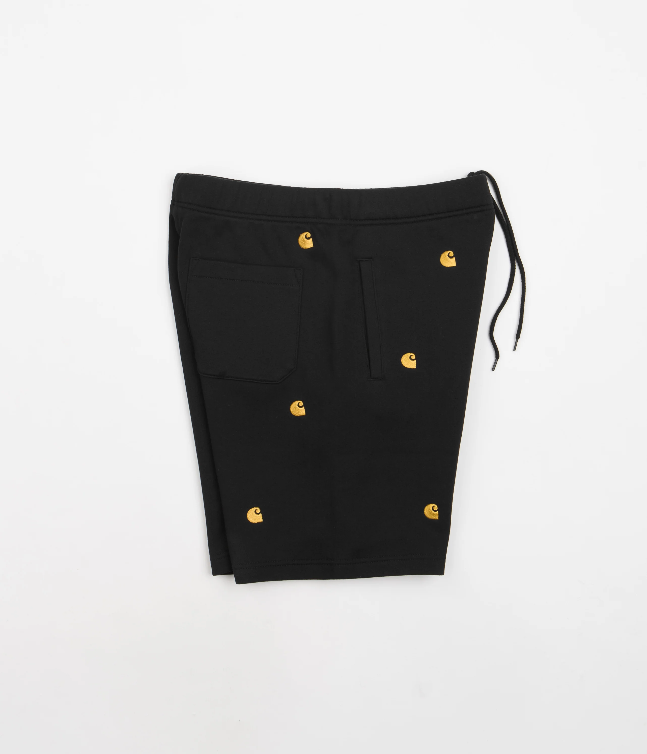 Carhartt Seek Sweat Shorts - Black - Image 2